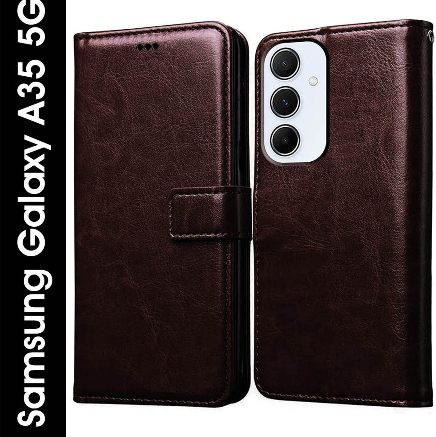 Image of Flipkart SmartBuy Flip Cover for Samsung Galaxy A35 5G