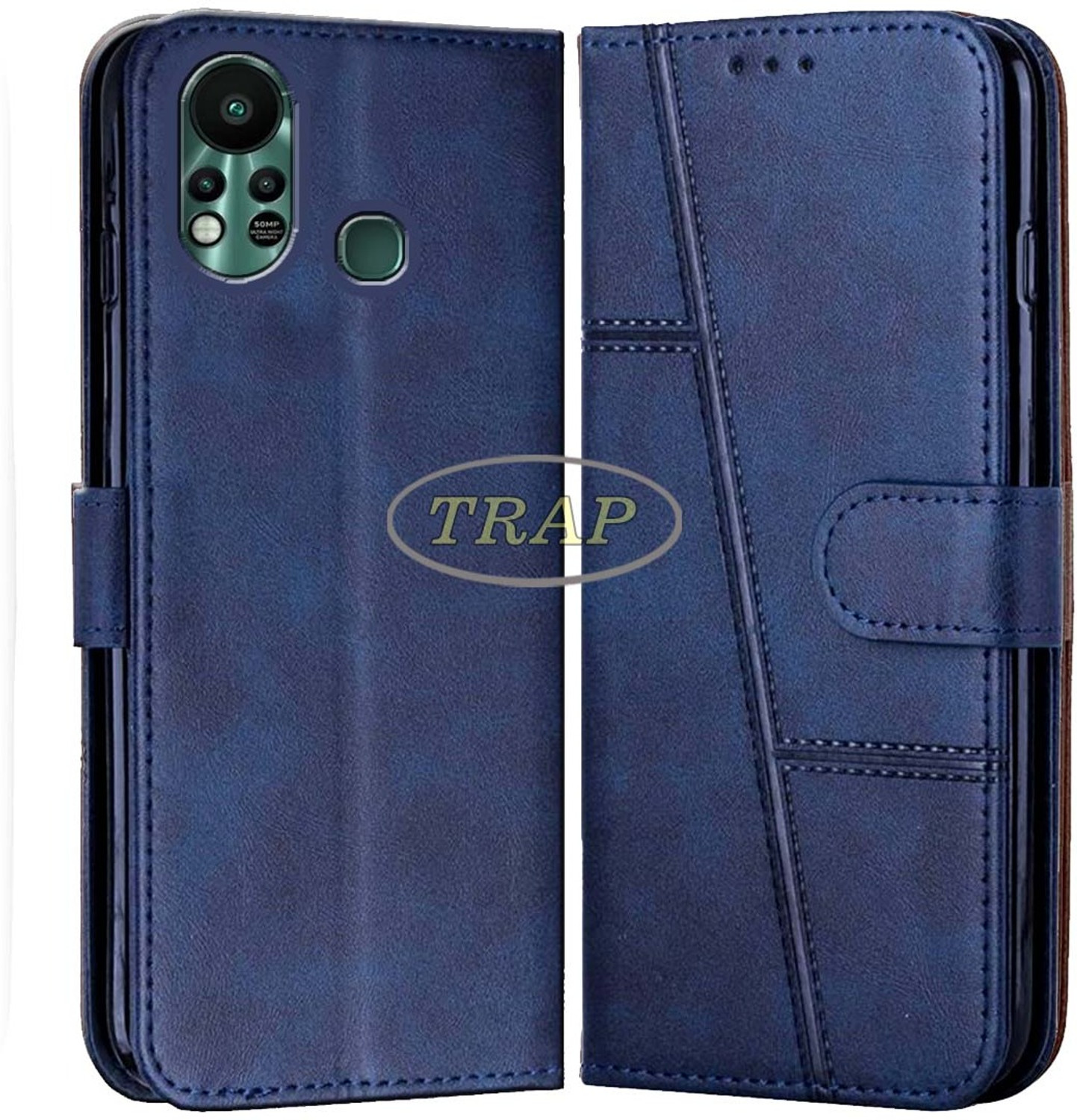 Image of Trap Premium Flip Cover Flip Cover for Infinix Hot 11S