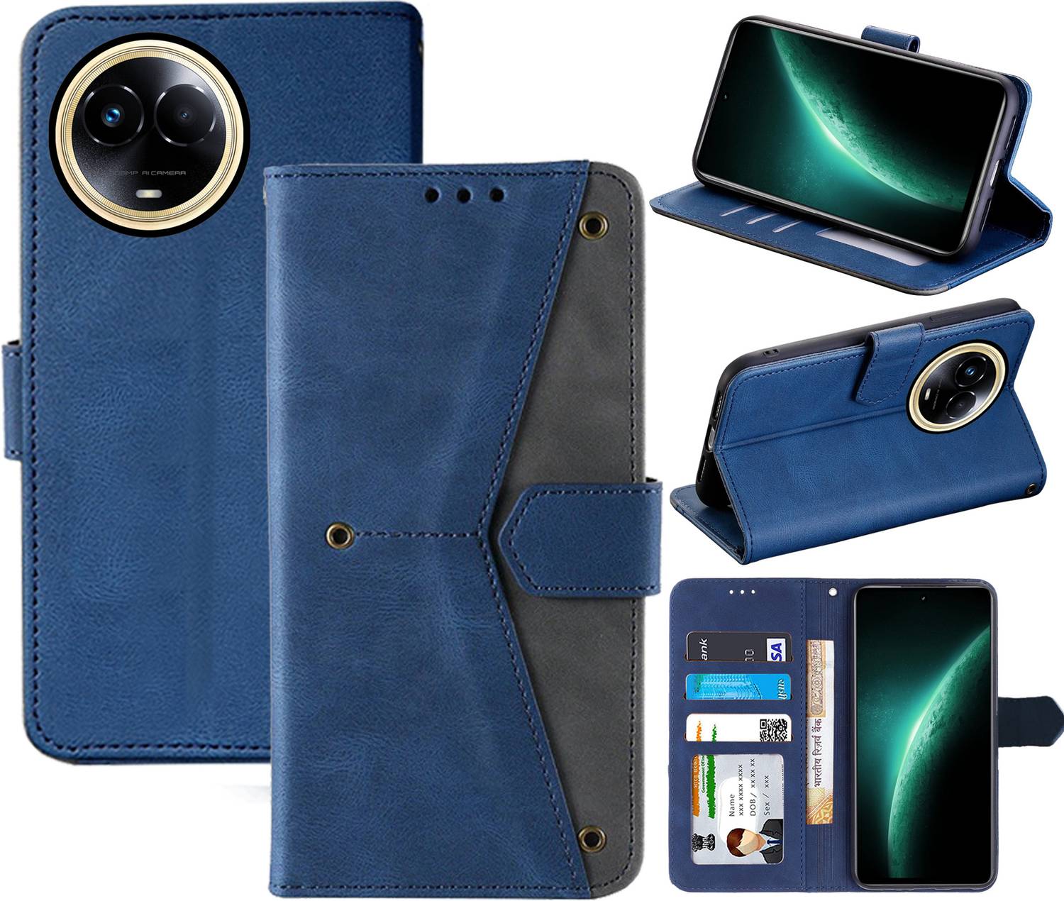 Autofocus Flip Cover for Realme Narzo 60x 5G, Realme C67 5G