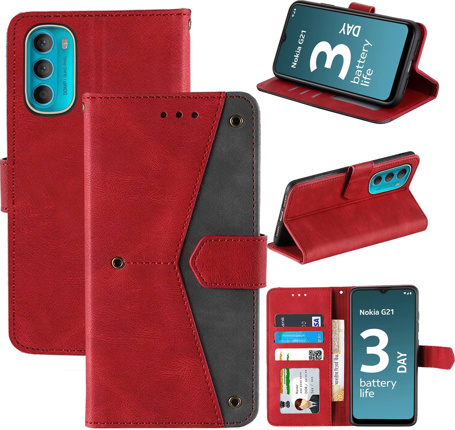 Autofocus Flip Cover for Nokia G21
