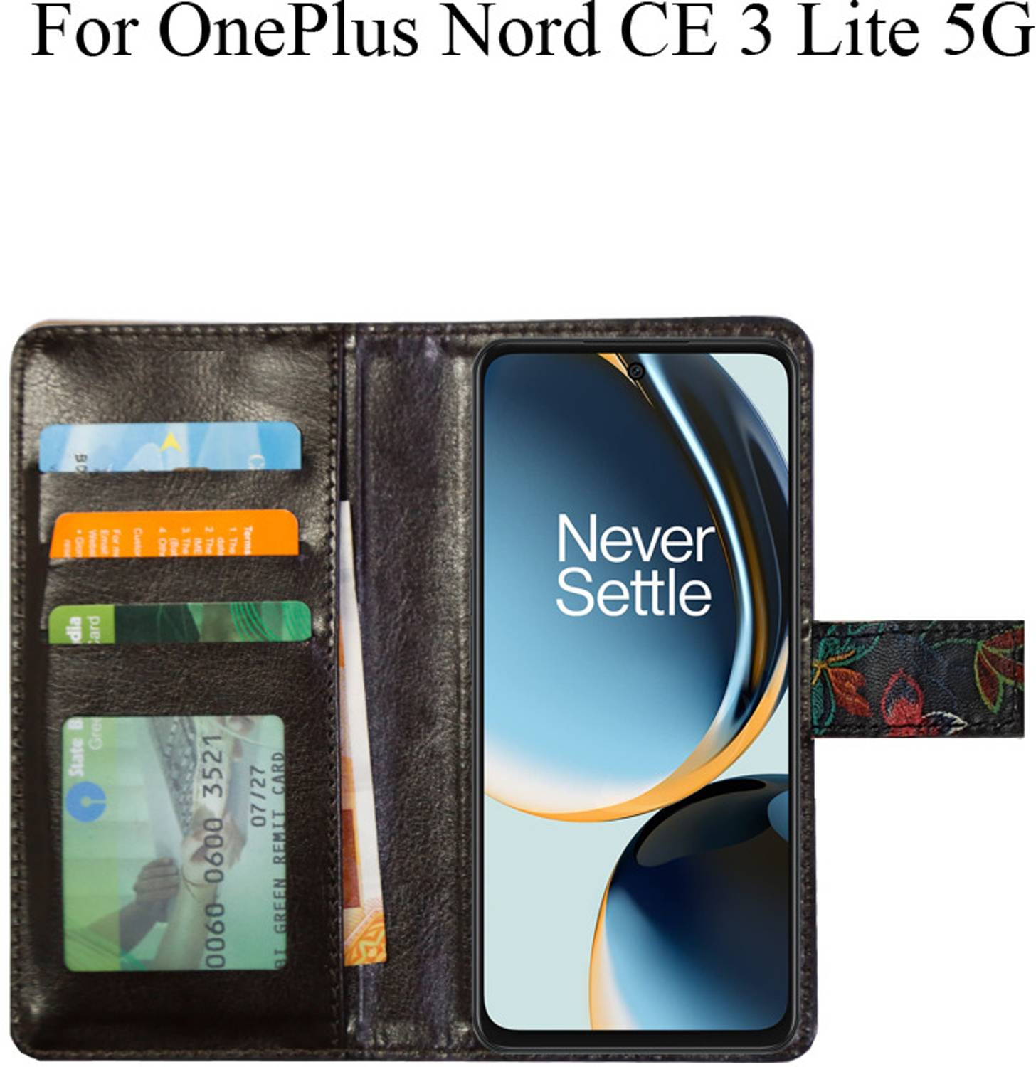 For OnePlus Nord CE 3 Lite 6.72" Case Magnetic Leather Flip