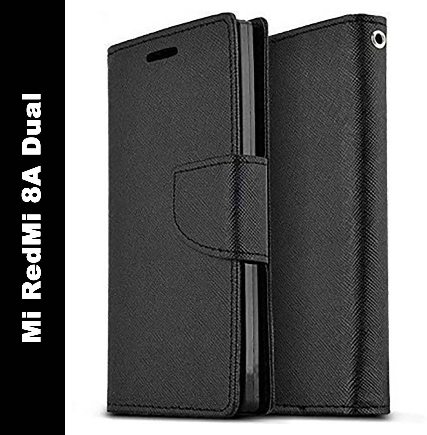 Aarov Flip Cover for Mi Redmi 8A Dual, M2001C3K3I, MZB9028IN, MZB8952IN / M2001C3K3I, M1908C3KI Model Cover