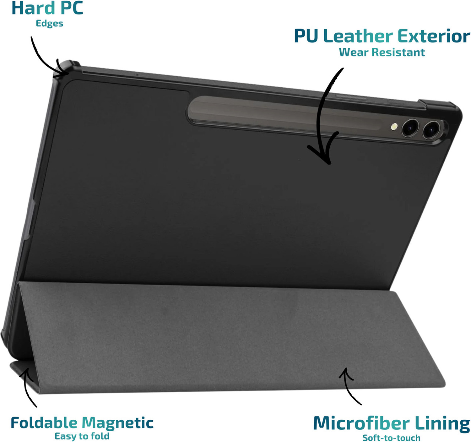 Image of Sprig Flip Cover for SAMSUNG Galaxy Tab S9 FE+ 12.4 Inch, Samsung Galaxy Tab S9 Fe Plus