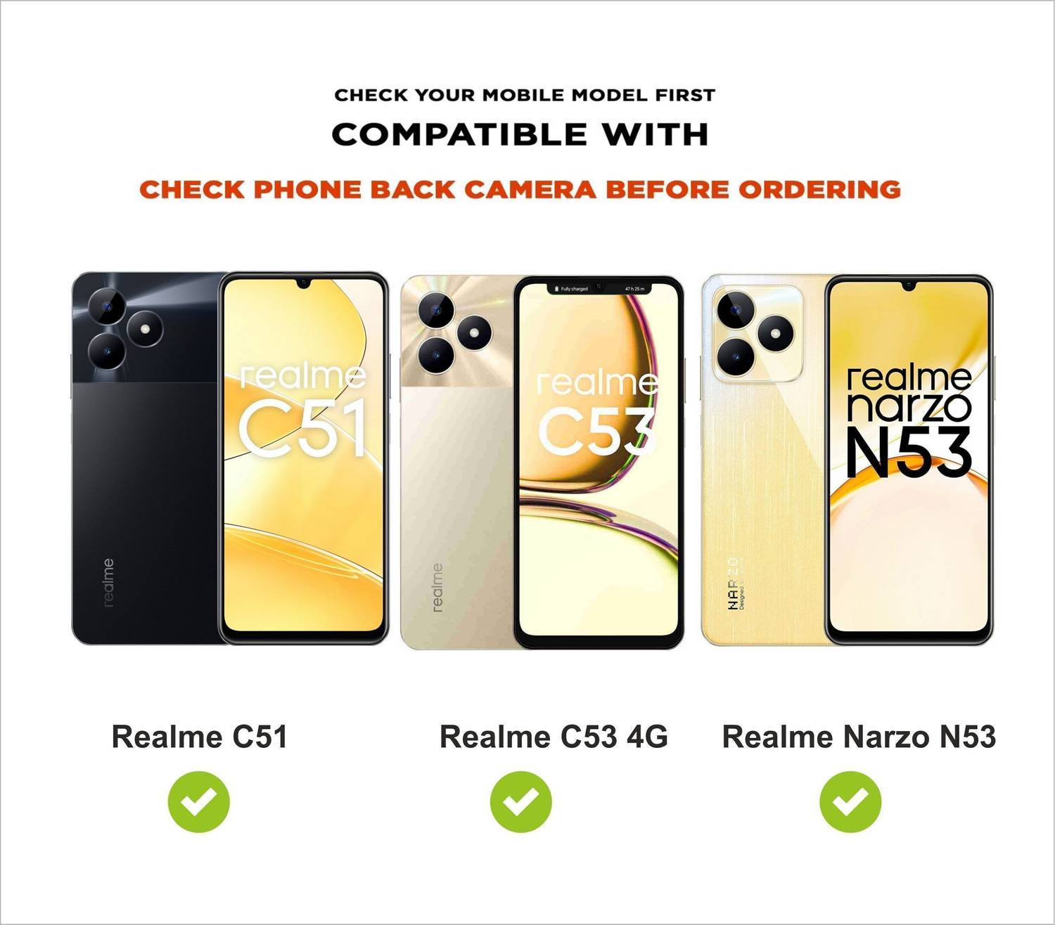 SBMS Flip Cover for Realme C53, C51, Narzo N53 - Image 5