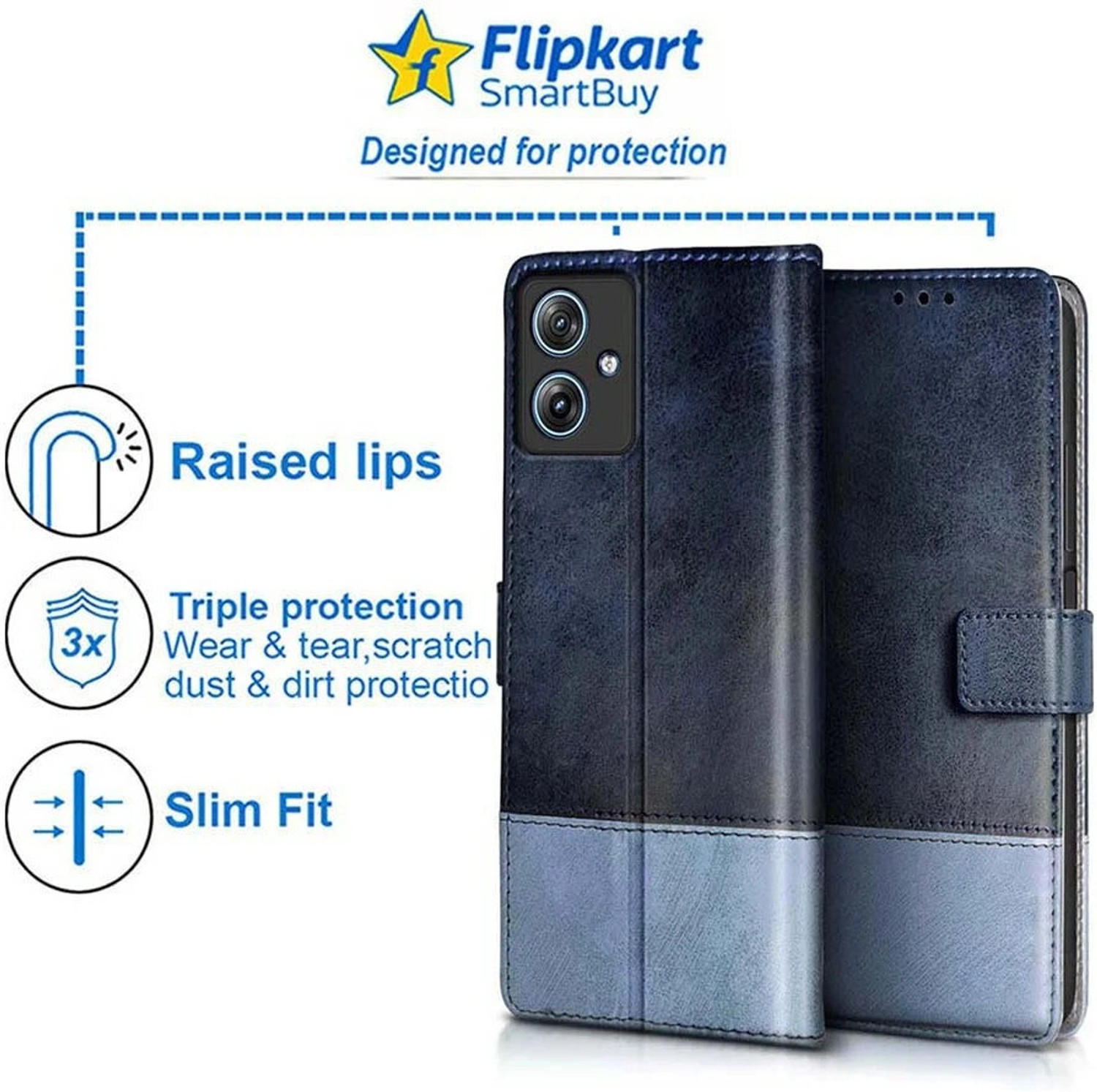 Image of SSMC Flip Cover for MOTOROLA g64 5G