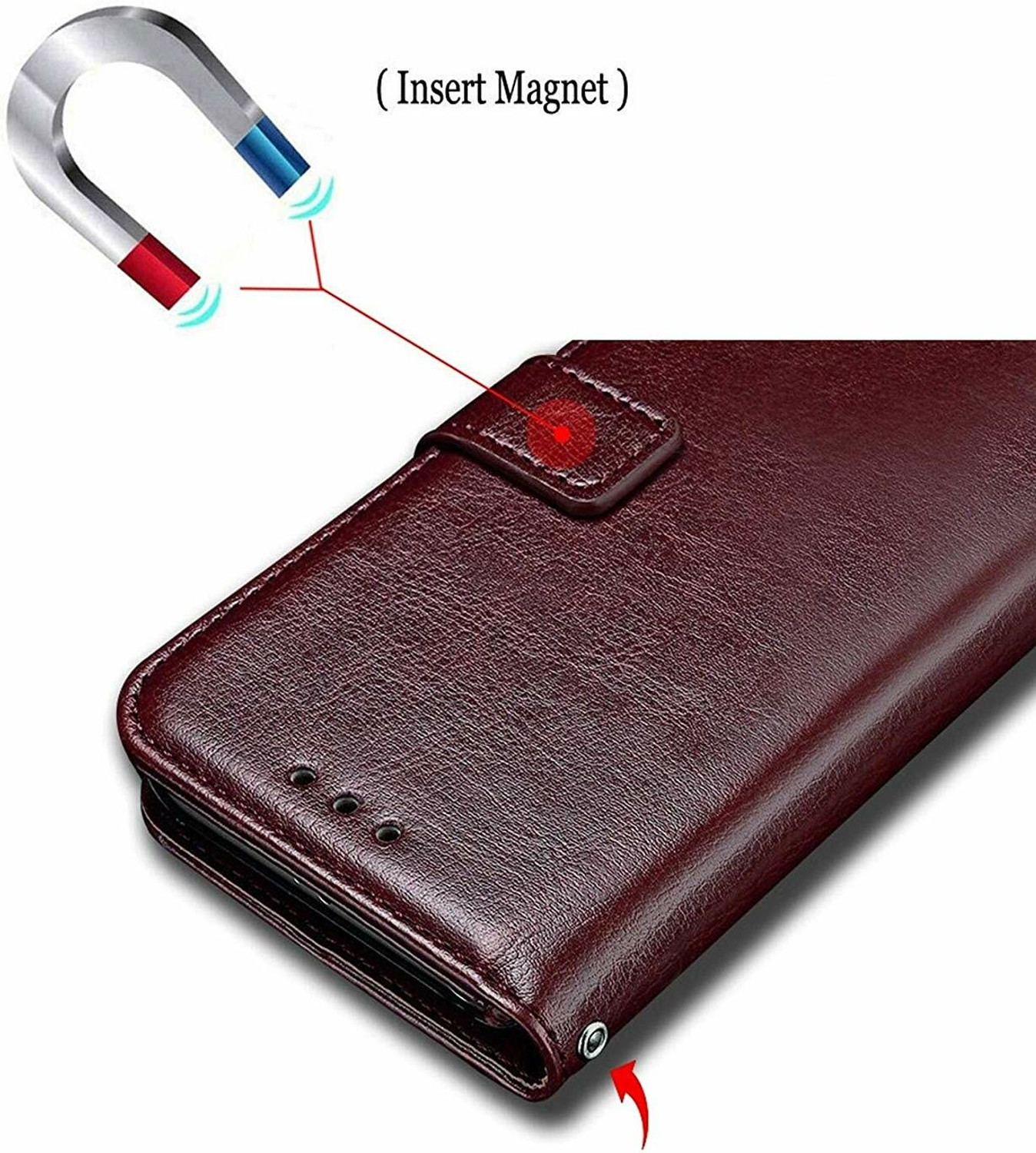 Image of Flocculent Flip Cover for Infinix Hot 9, Infinix Hot 9 Pro