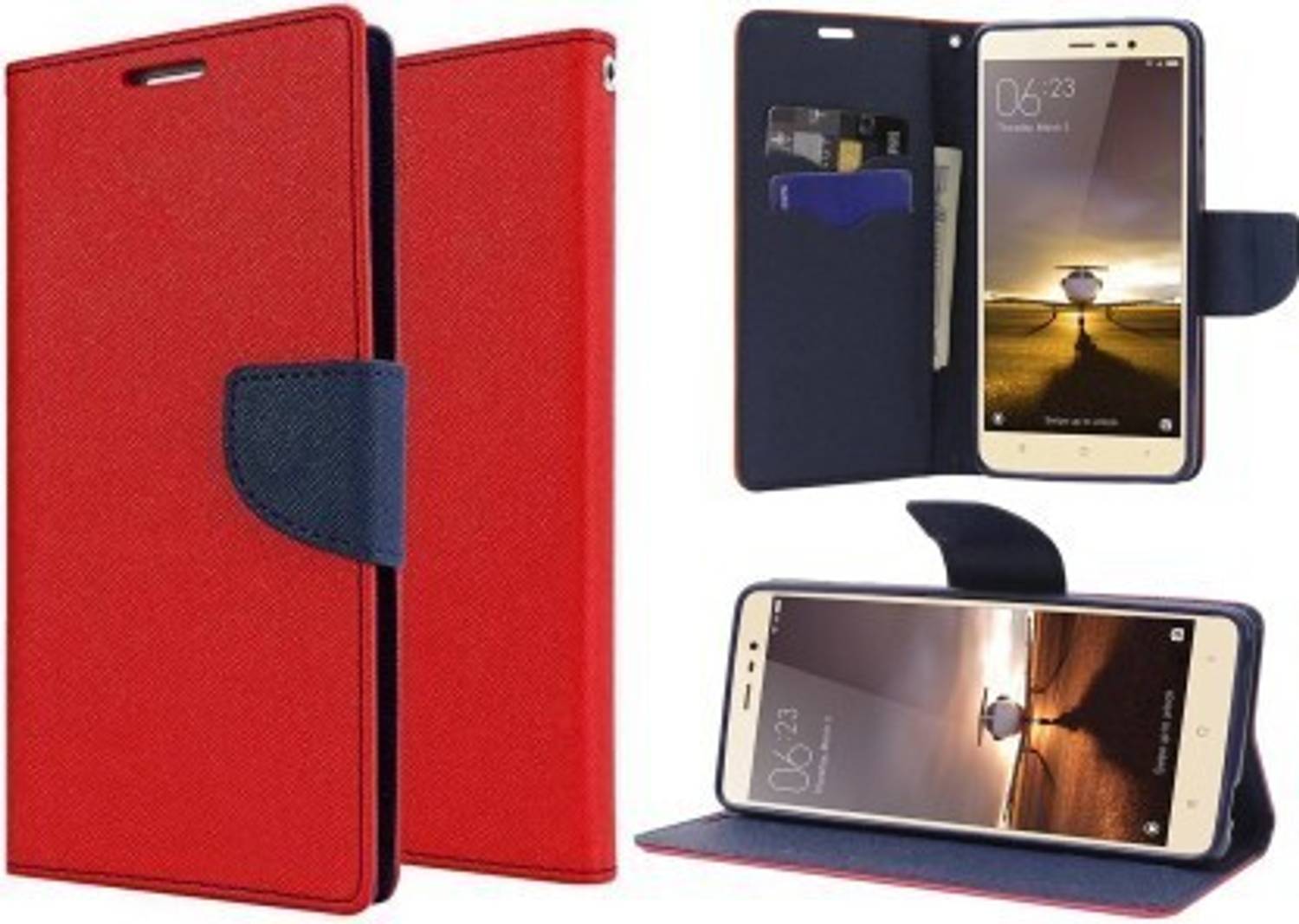 Aarov Flip Cover for Samsung Galaxy J7 Prime 2