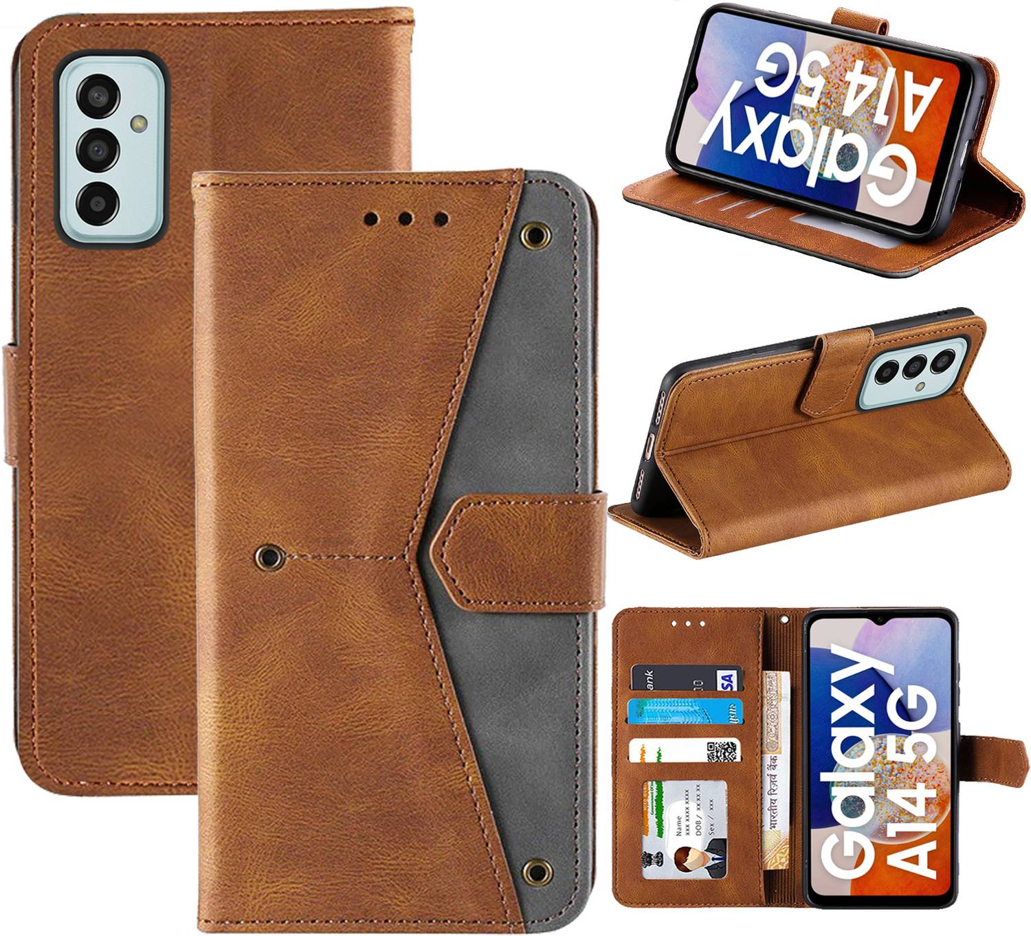 Autofocus Flip Cover for Samsung Galaxy A14 5G, Samsung A14 5G