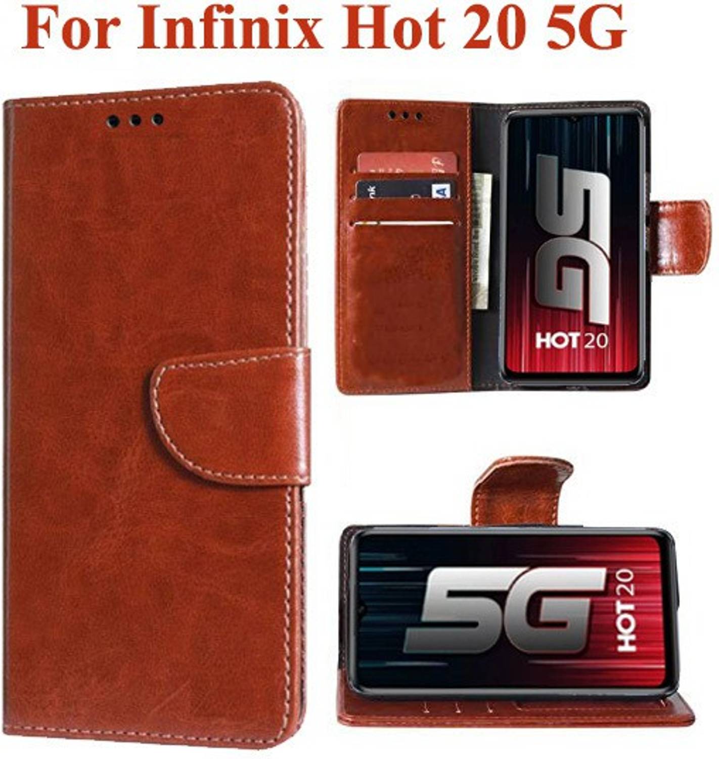 Carnage Flip Cover for Infinix Hot 20 5G