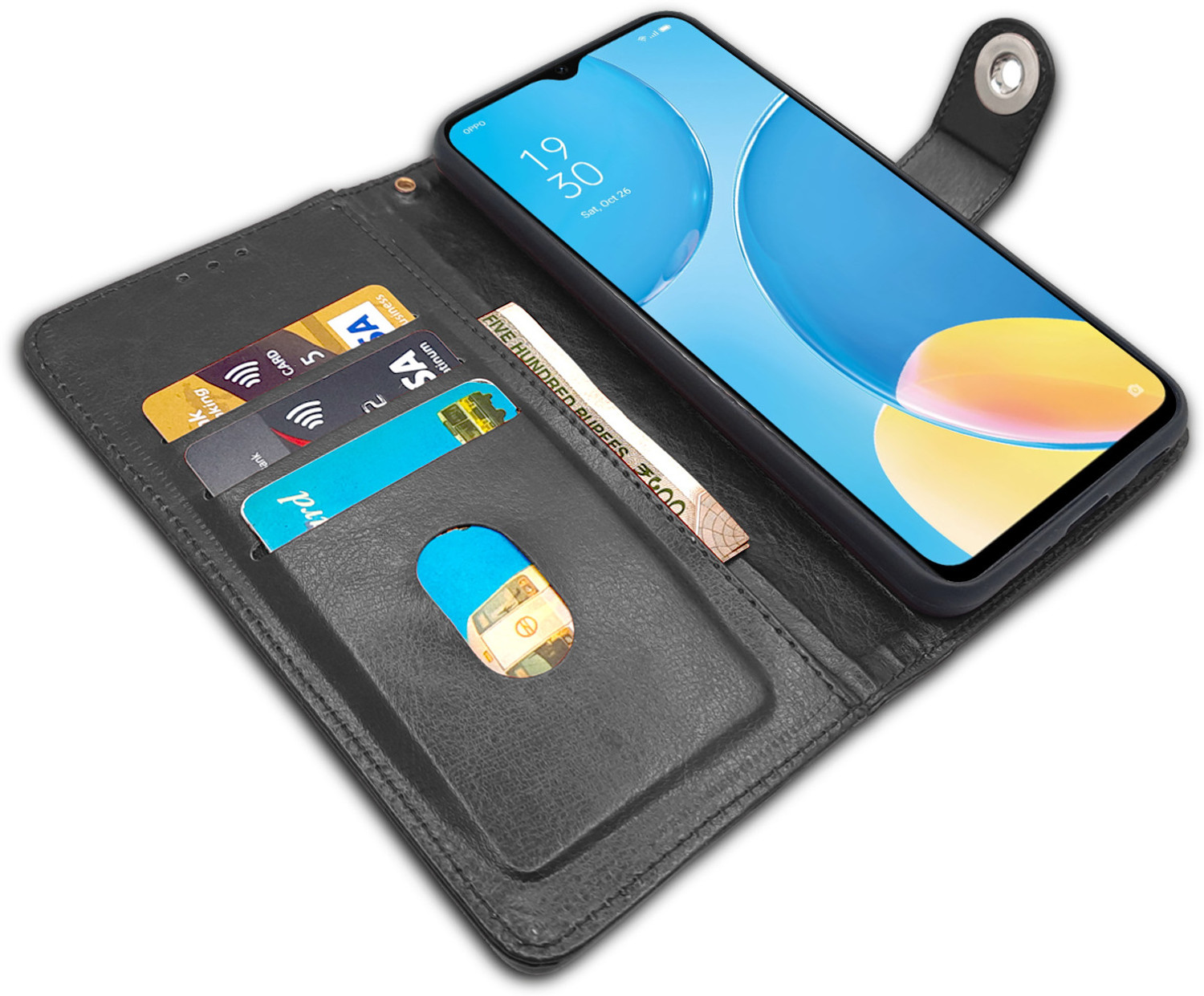 Image of Pikkme Flip Cover for Oppo A15
