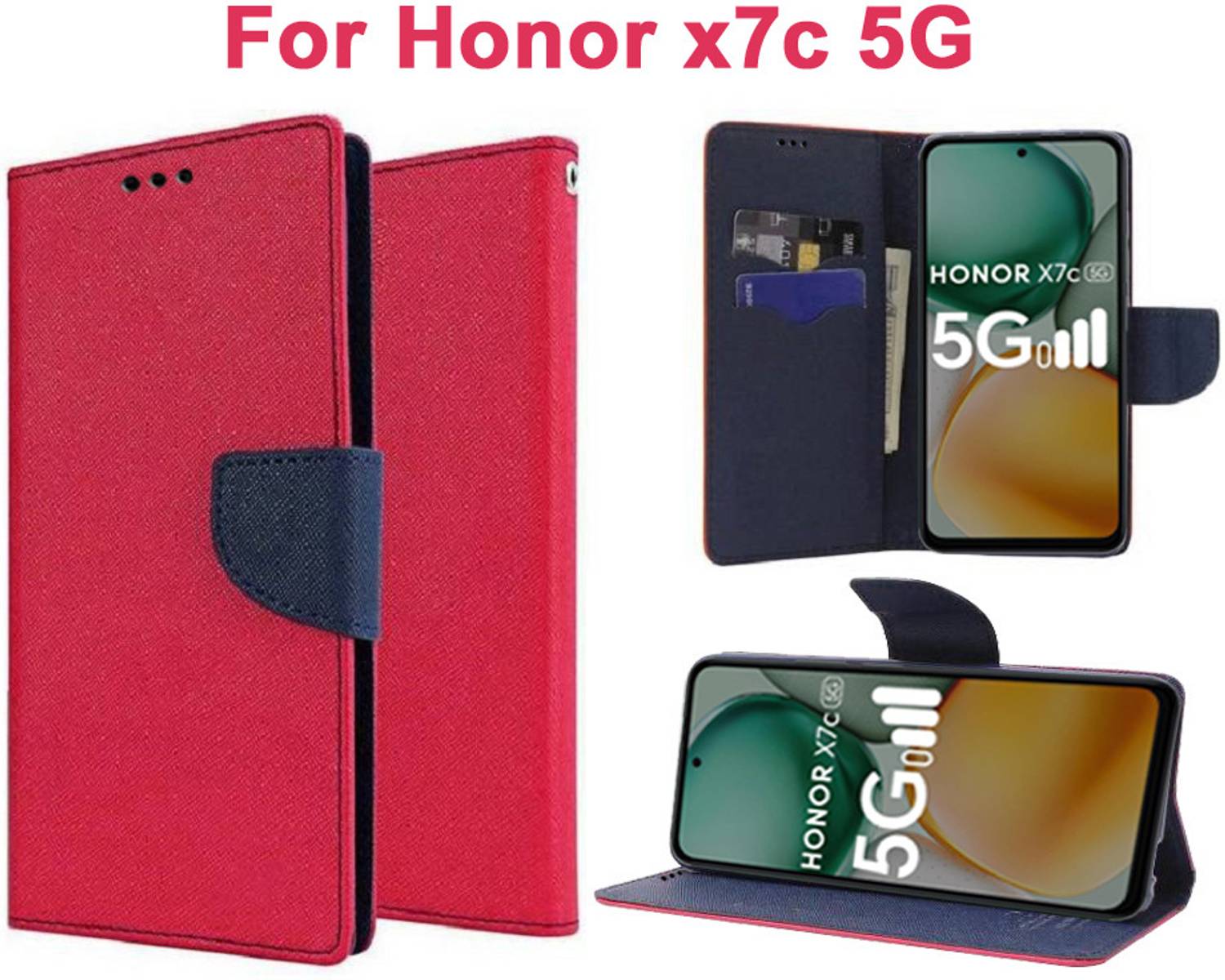Carnage Flip Cover for Honor X7c 5G