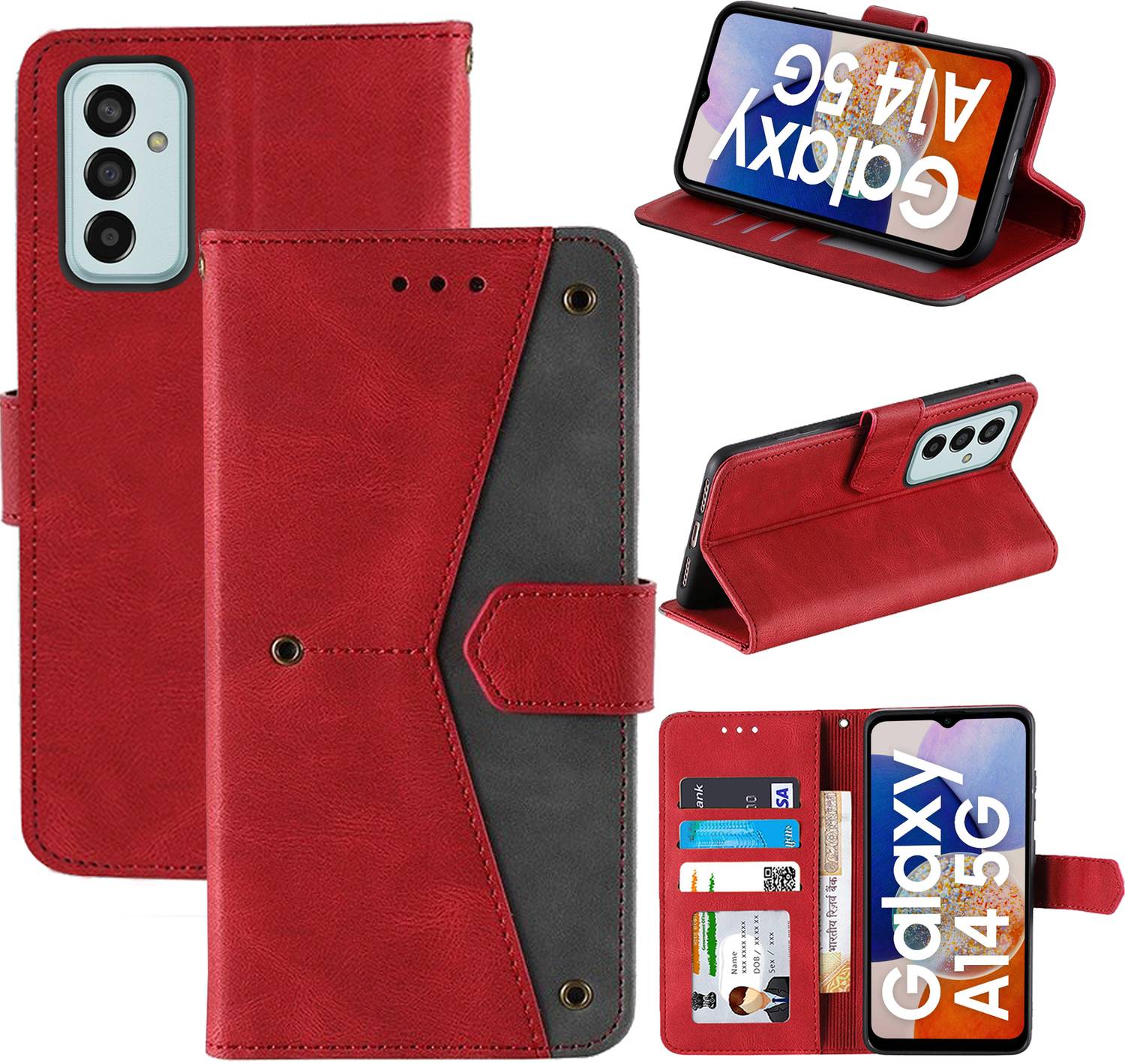 Autofocus Flip Cover for Samsung Galaxy A14 5G, Samsung A14 5G