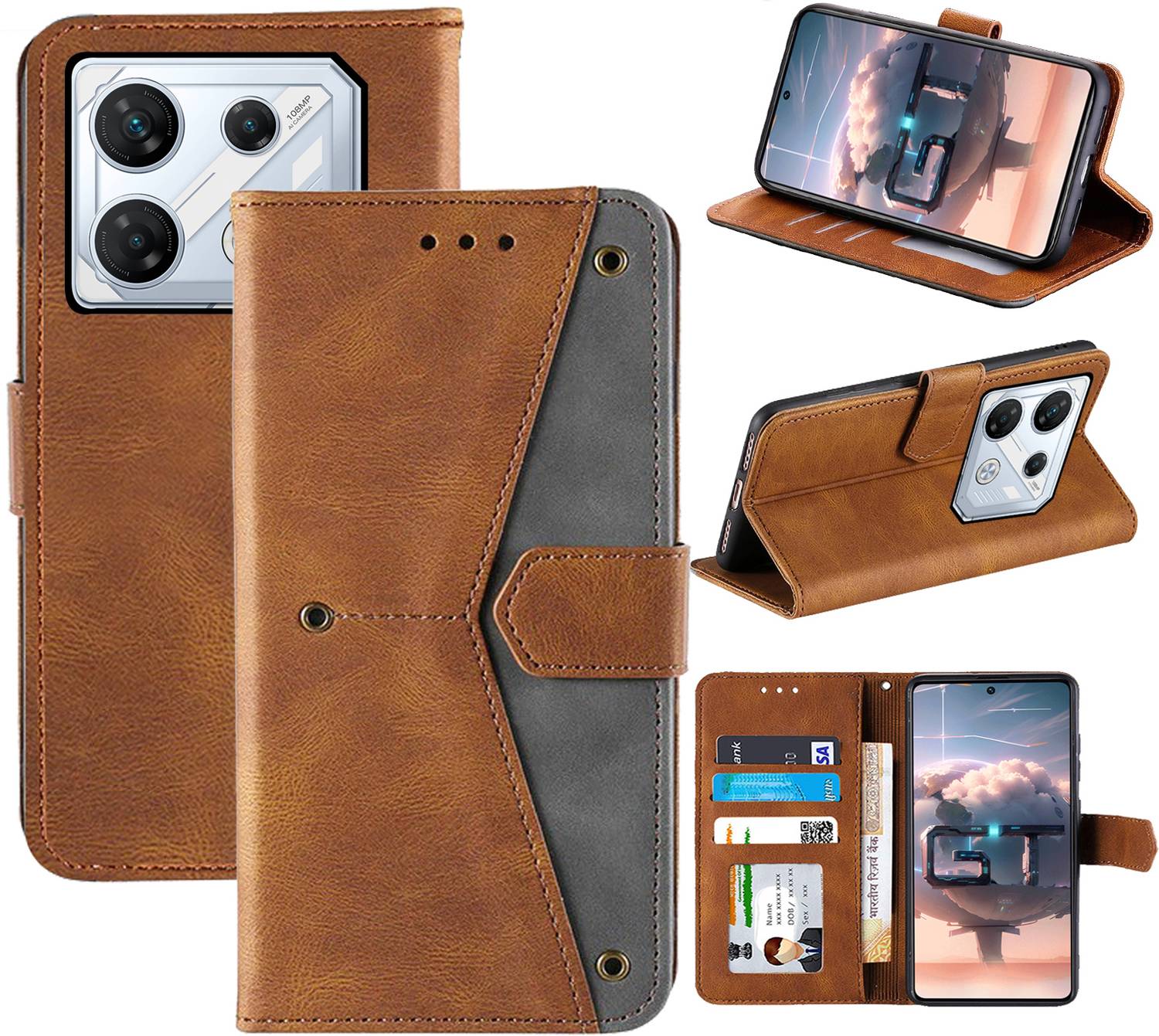Autofocus Flip Cover for Infinix GT10 Pro