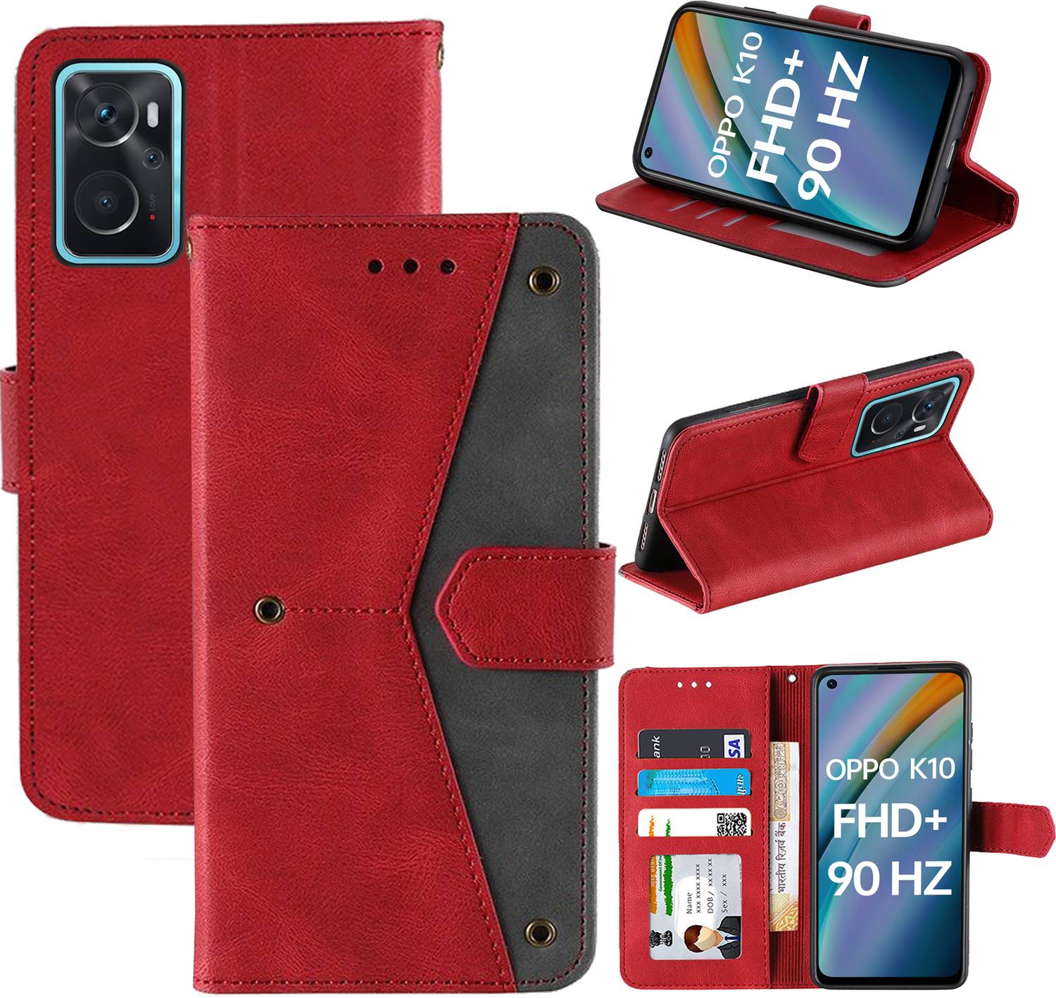 Autofocus Flip Cover for Oppo K10, Oppo K10 4G