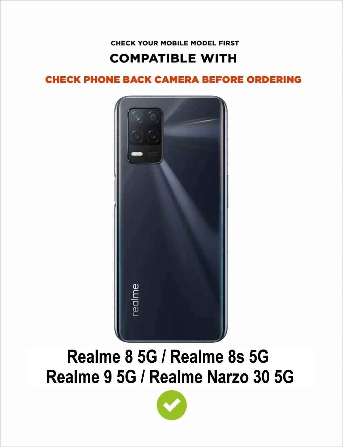 SBMS Flip Cover for Realme 8 5G/8s 5G/9 5G/Narzo 30 5G - Image 5