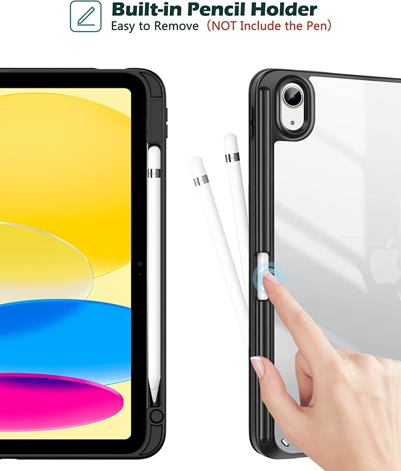 Image of ROBUSTRION Flip Cover for iPad 11th Generation A16 11 inch, iPad 10th Gen Generation 10.9 inch