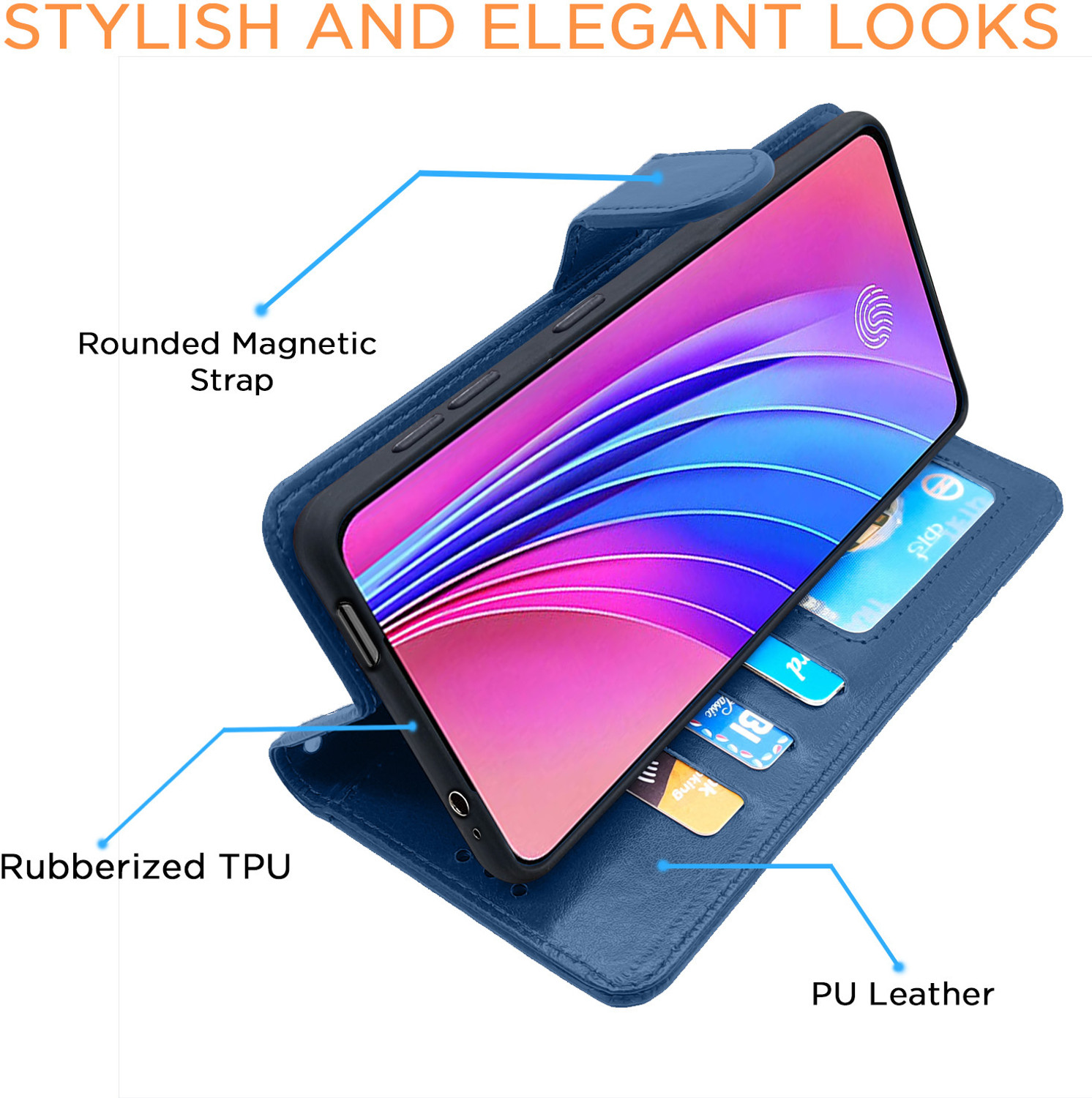 Image of Flipkart SmartBuy Flip Cover for Vivo V15 Pro