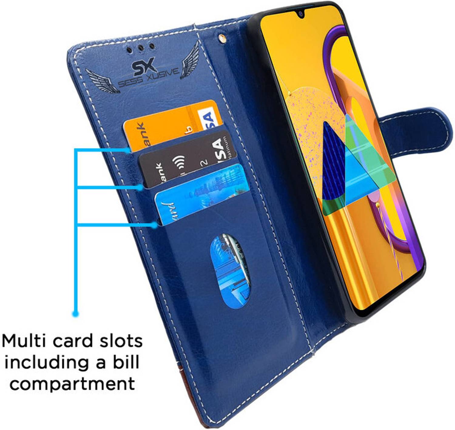 Cover Oppo A92s Verde Menta: Portafoglio Glamour con Zip e Supporto