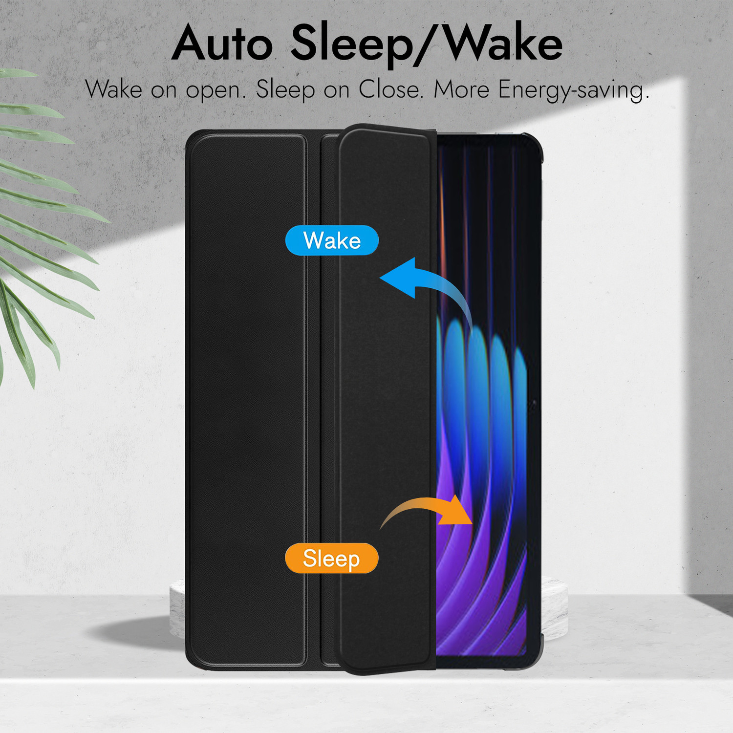 Image of ROBUSTRION Flip Cover for Xiaomi Pad 7 11.2 inch, Xiaomi Mi Pad 7, Xiaomi Pad 7 Pro