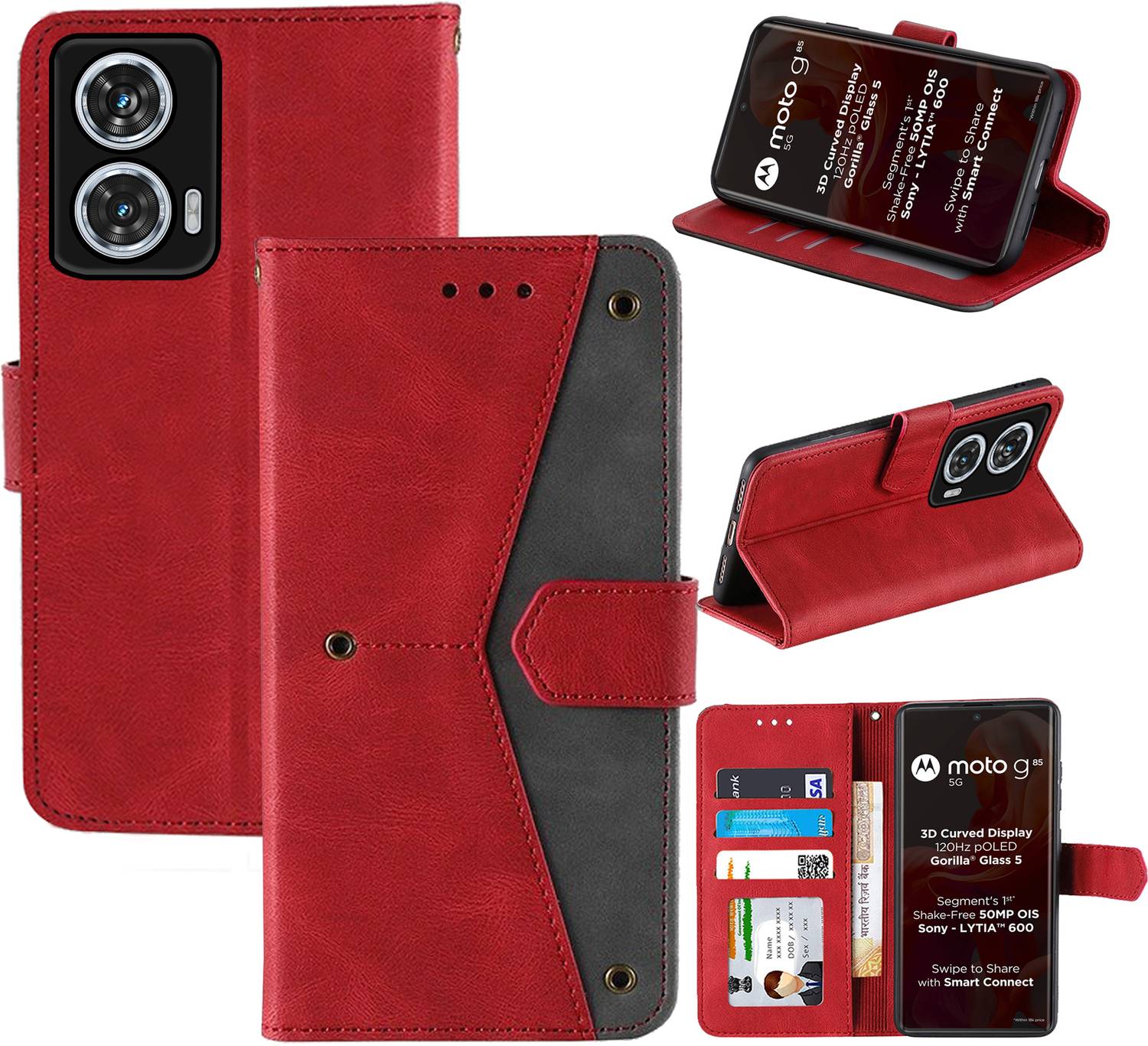 Autofocus Flip Cover for Motorola G85 5G