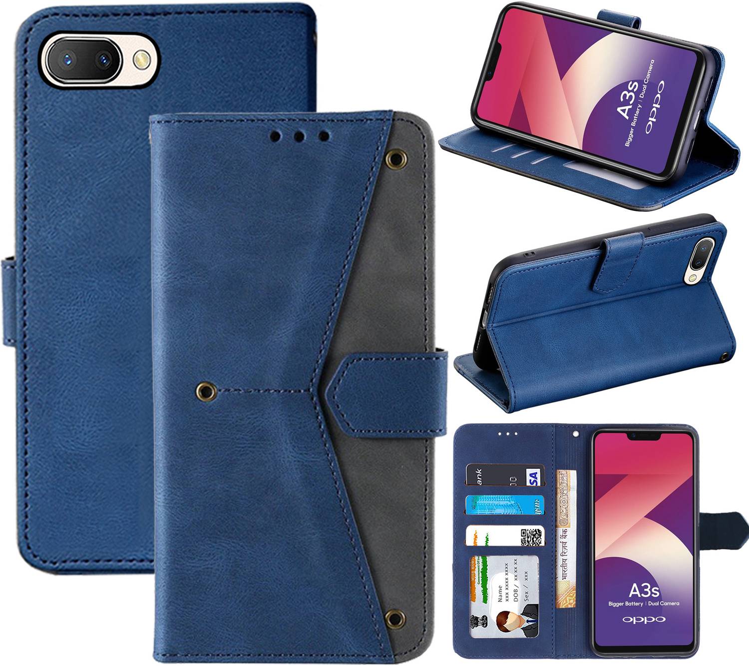 Autofocus Flip Cover for Oppo A3s