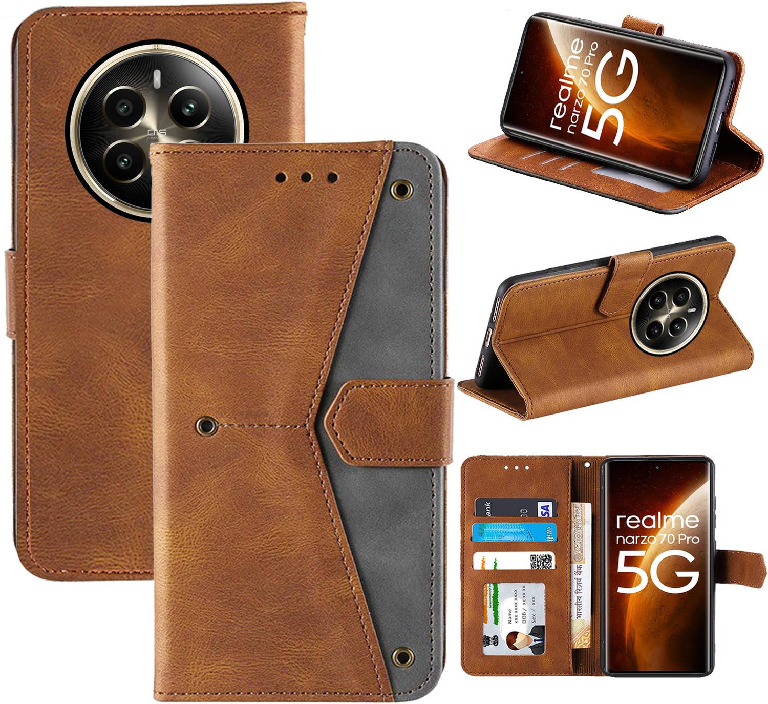 Autofocus Flip Cover for Realme Narzo 70 Pro 5G