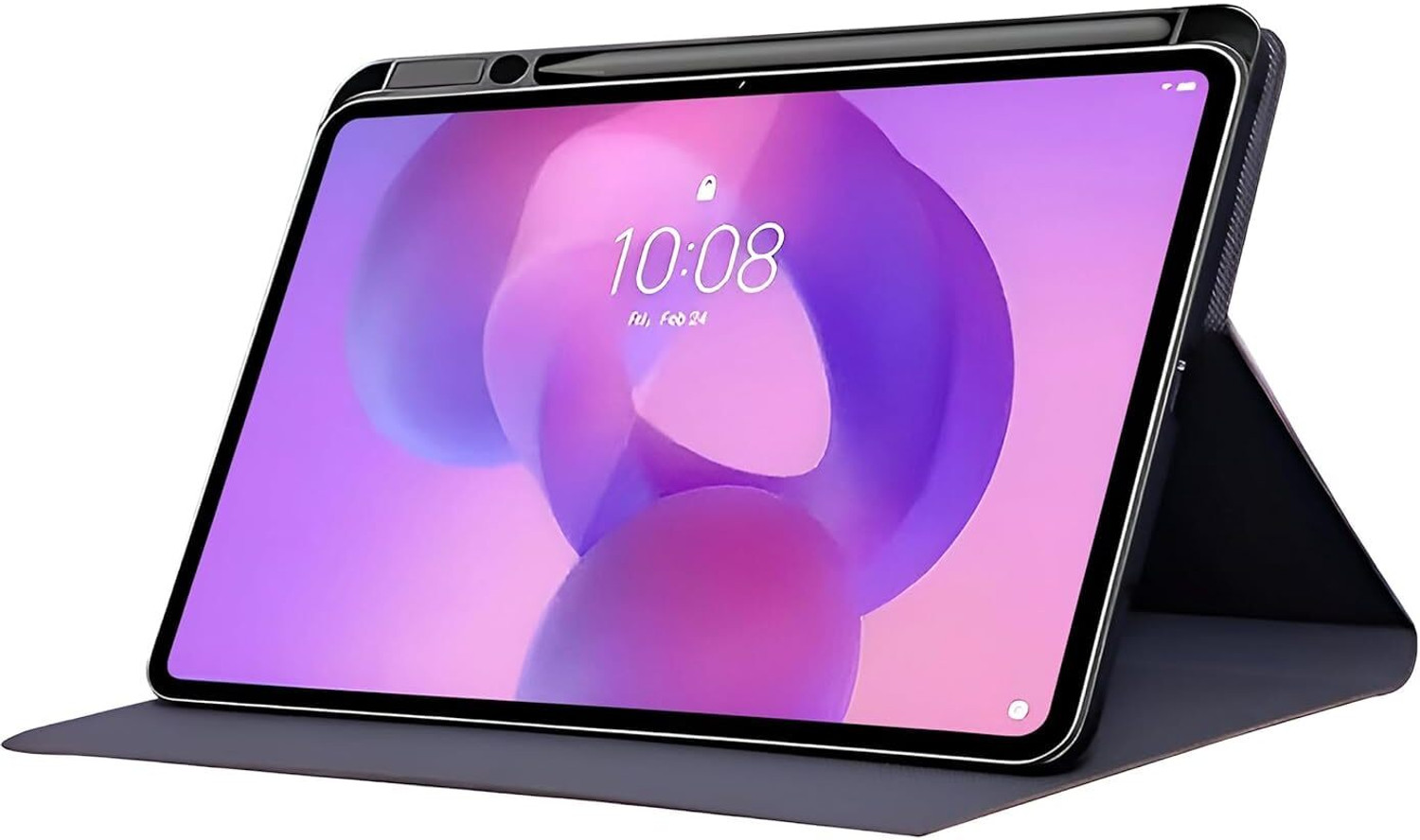 Image of Proelite Flip Cover for Lenovo Idea Tab Plus 12.1 inch 2025 Case Cover, Deer Smart Flip Case Cover with Pen Holder
