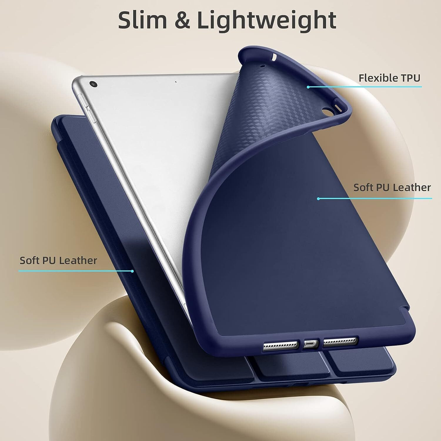 Image of AGEIS Flip Cover for APPLE iPad 9th Gen 10.2 inch