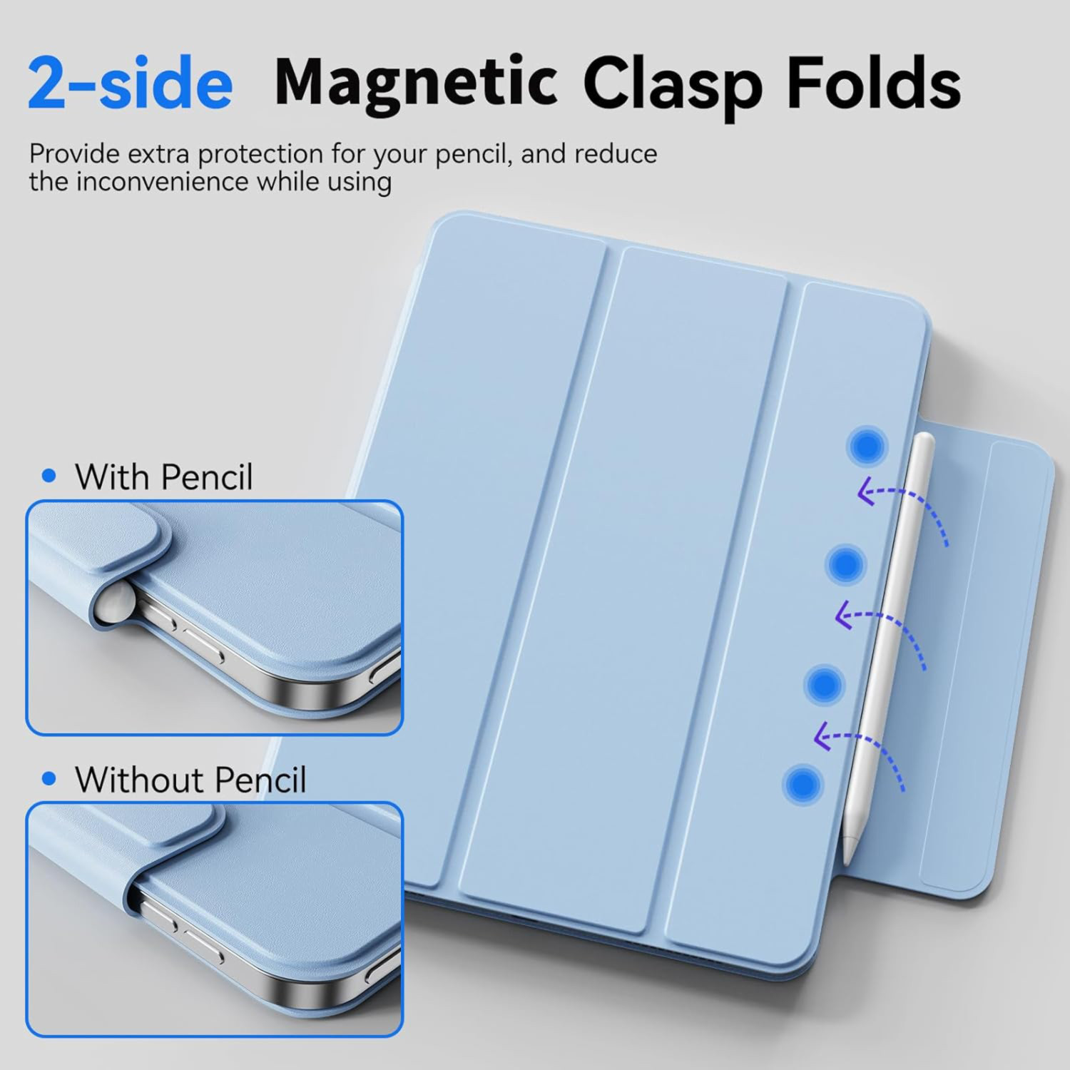 Image of TGK Flip Cover for Apple iPad Air 5th gen 10.9 inch