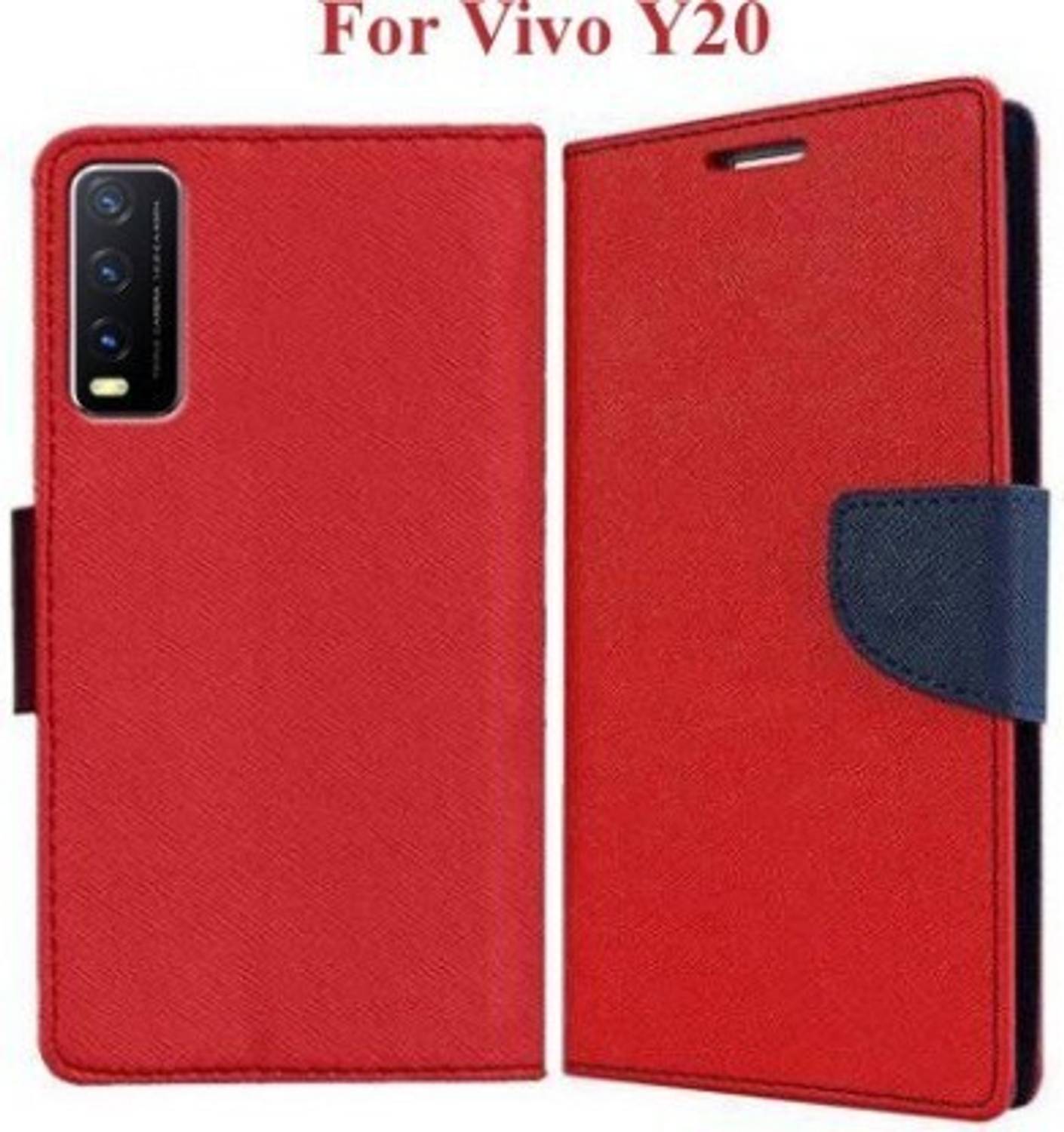 Aarov Flip Cover for Vivo Y20