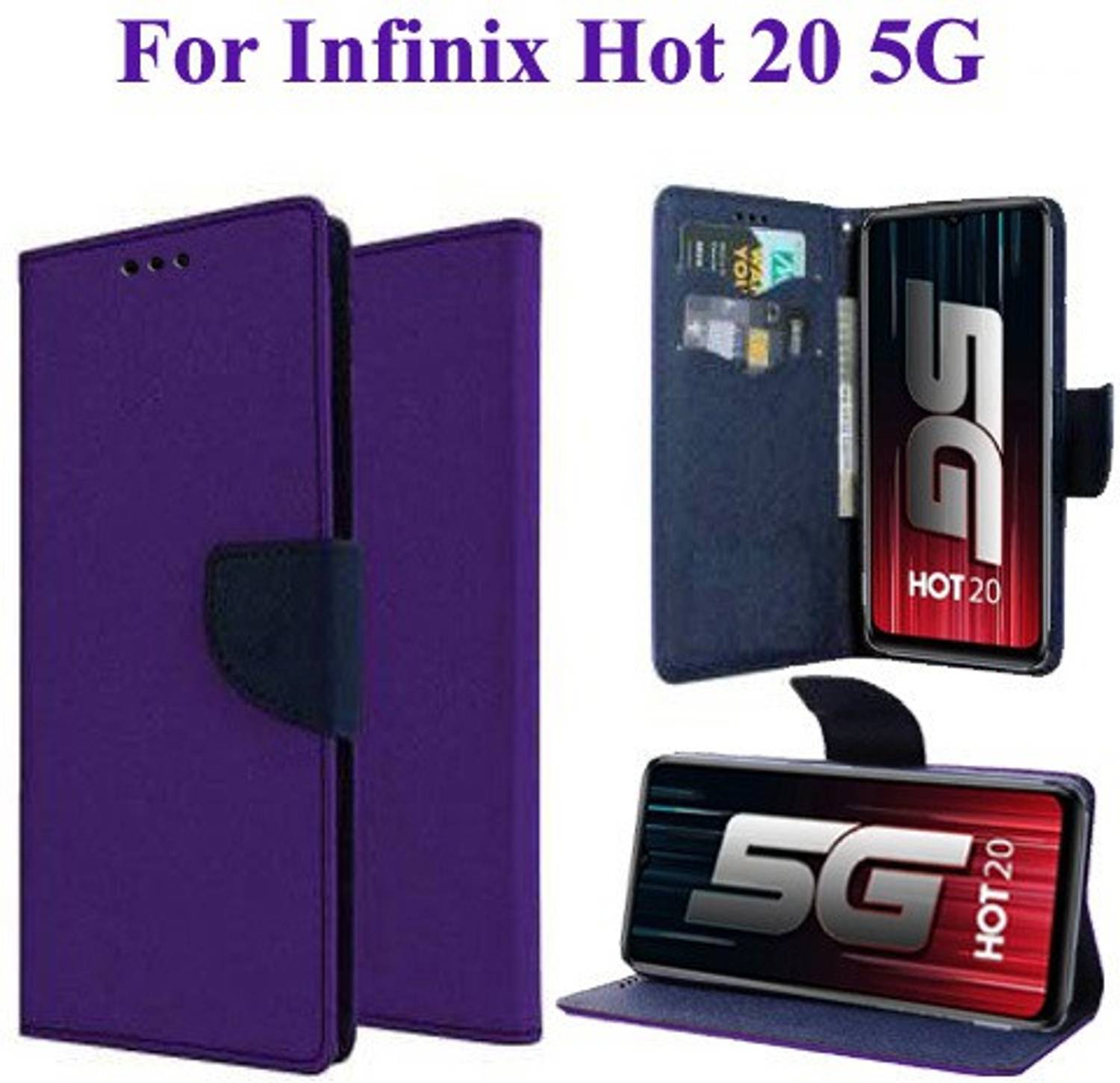 Carnage Flip Cover for Infinix Hot 20 5G