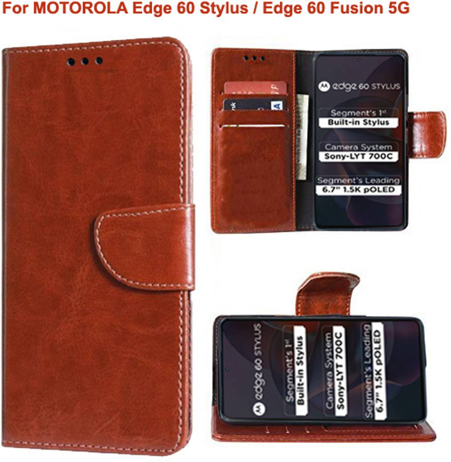 Carnage Flip Cover for MOTOROLA Edge 60 Stylus, MOTOROLA Edge 60 Fusion 5G