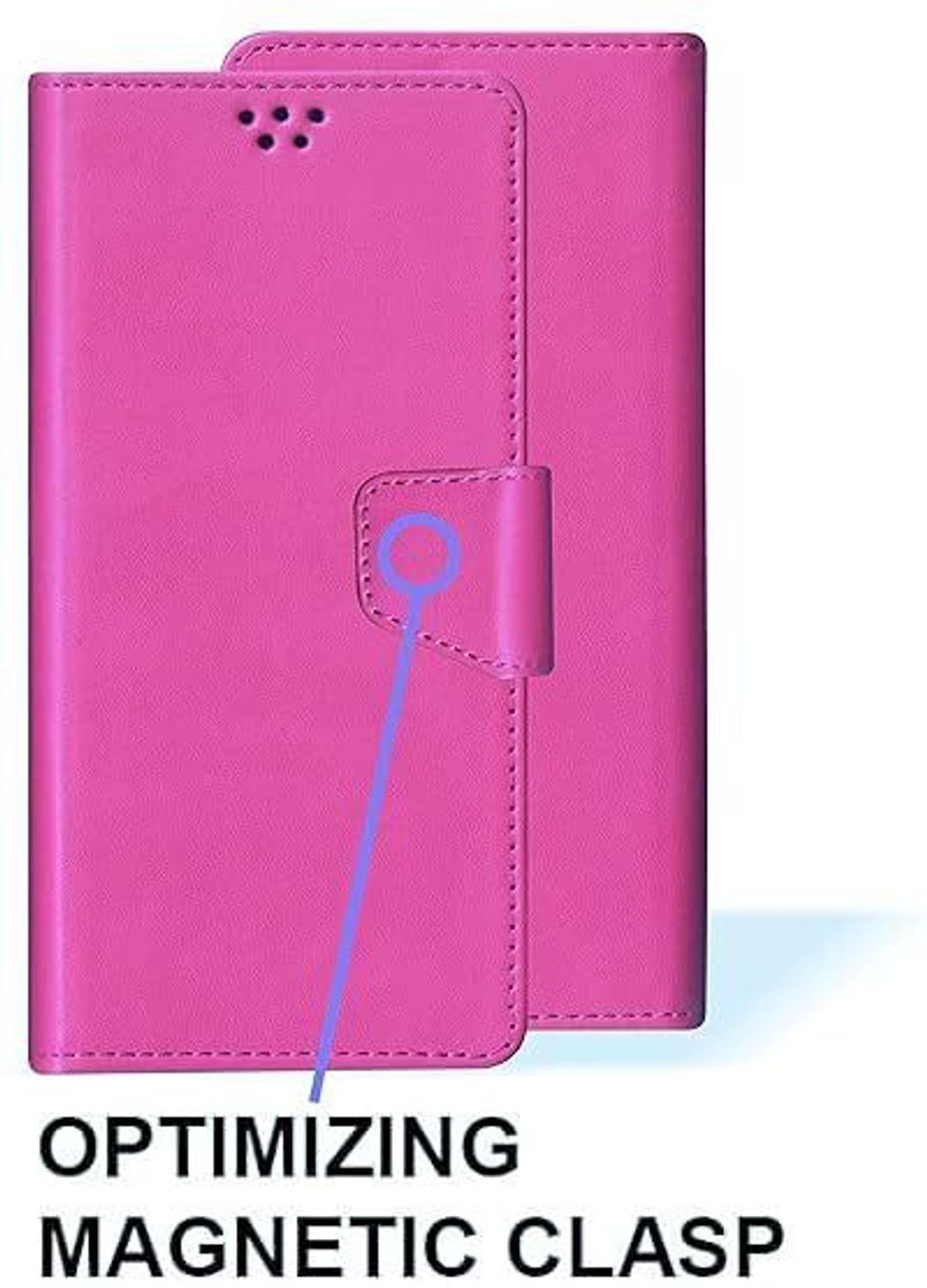 Image of Urban Tech Flip Cover for Lava Blaze Pro 5G |Premium Wallet Style Flip Cover Case For Ladies