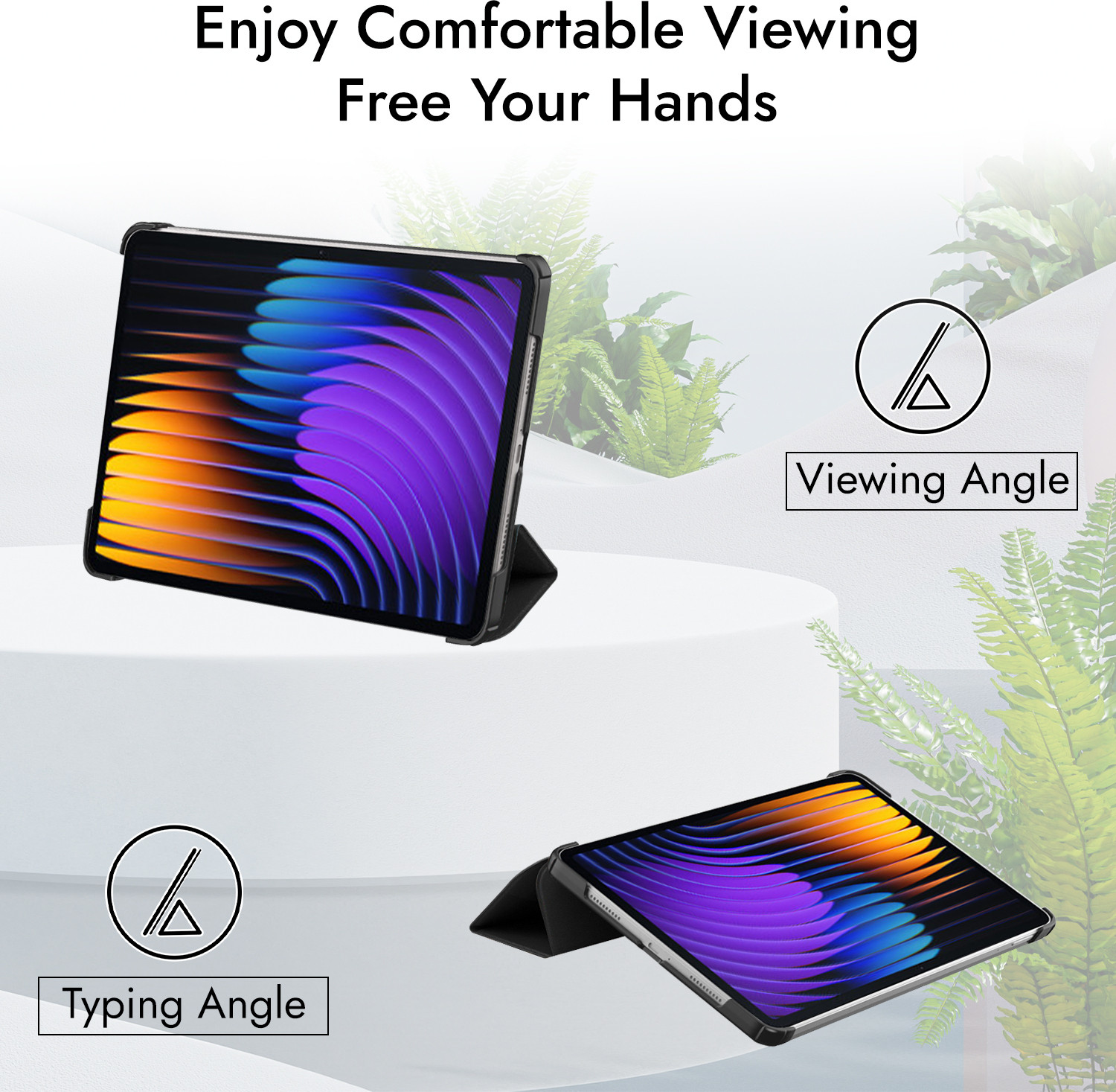Image of ROBUSTRION Flip Cover for Xiaomi Pad 7 11.2 inch, Xiaomi Mi Pad 7, Xiaomi Pad 7 Pro