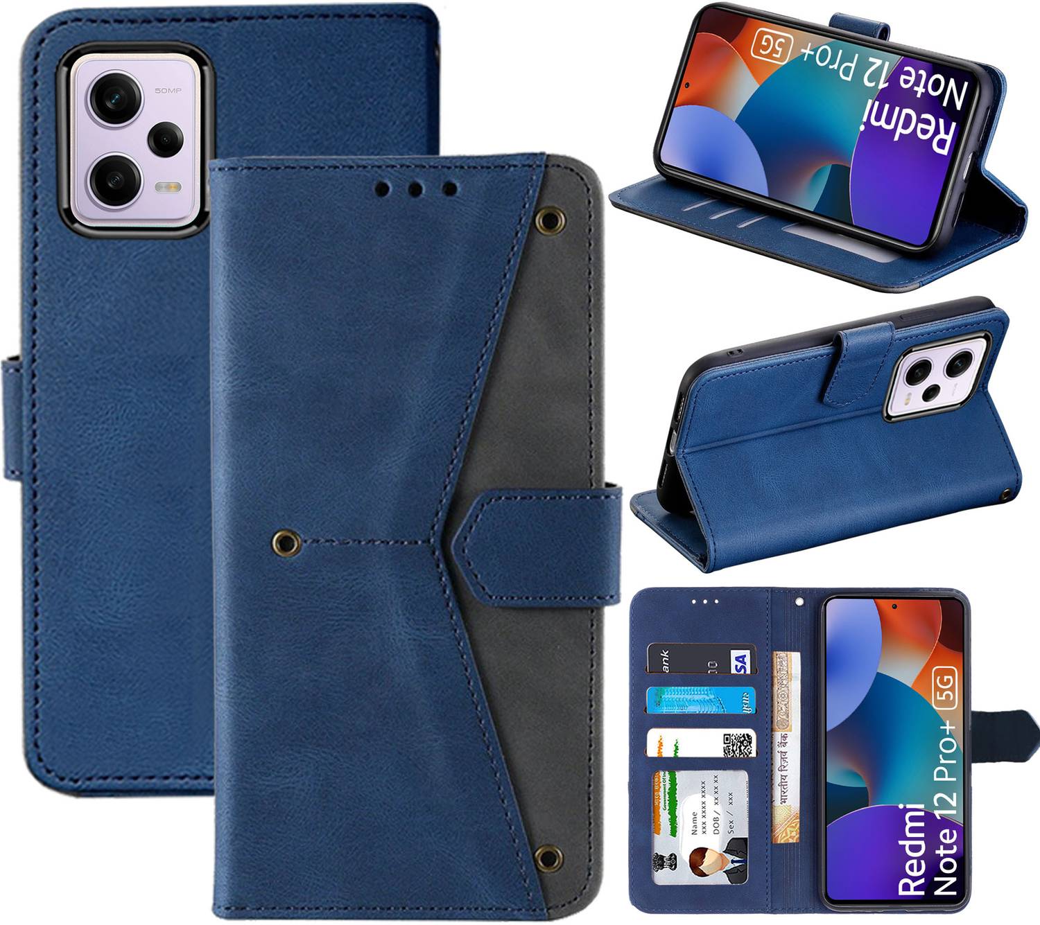 Autofocus Flip Cover for Redmi Note 12 Pro Plus 5G