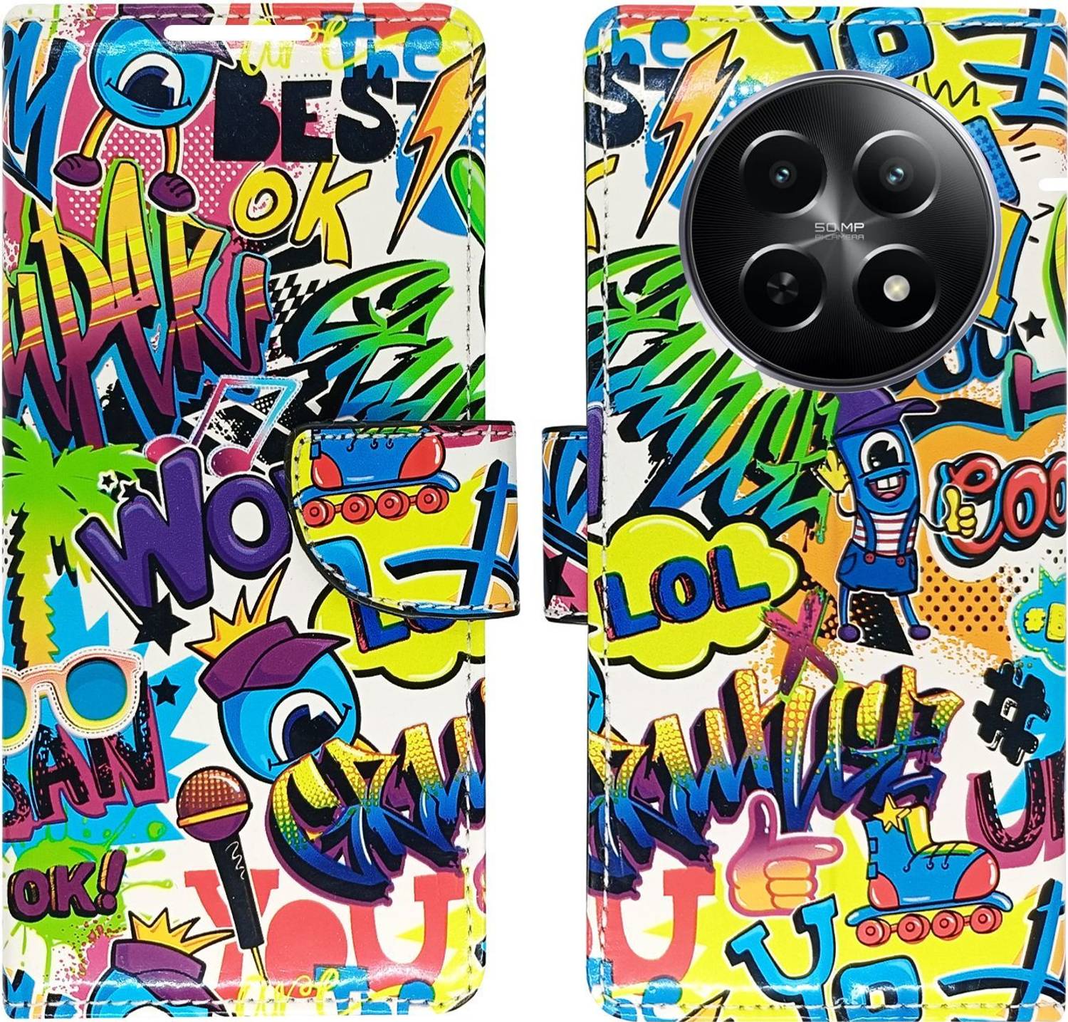 AD Enterprises Flip Cover for Realme 12X 5G, Realme 13 5G