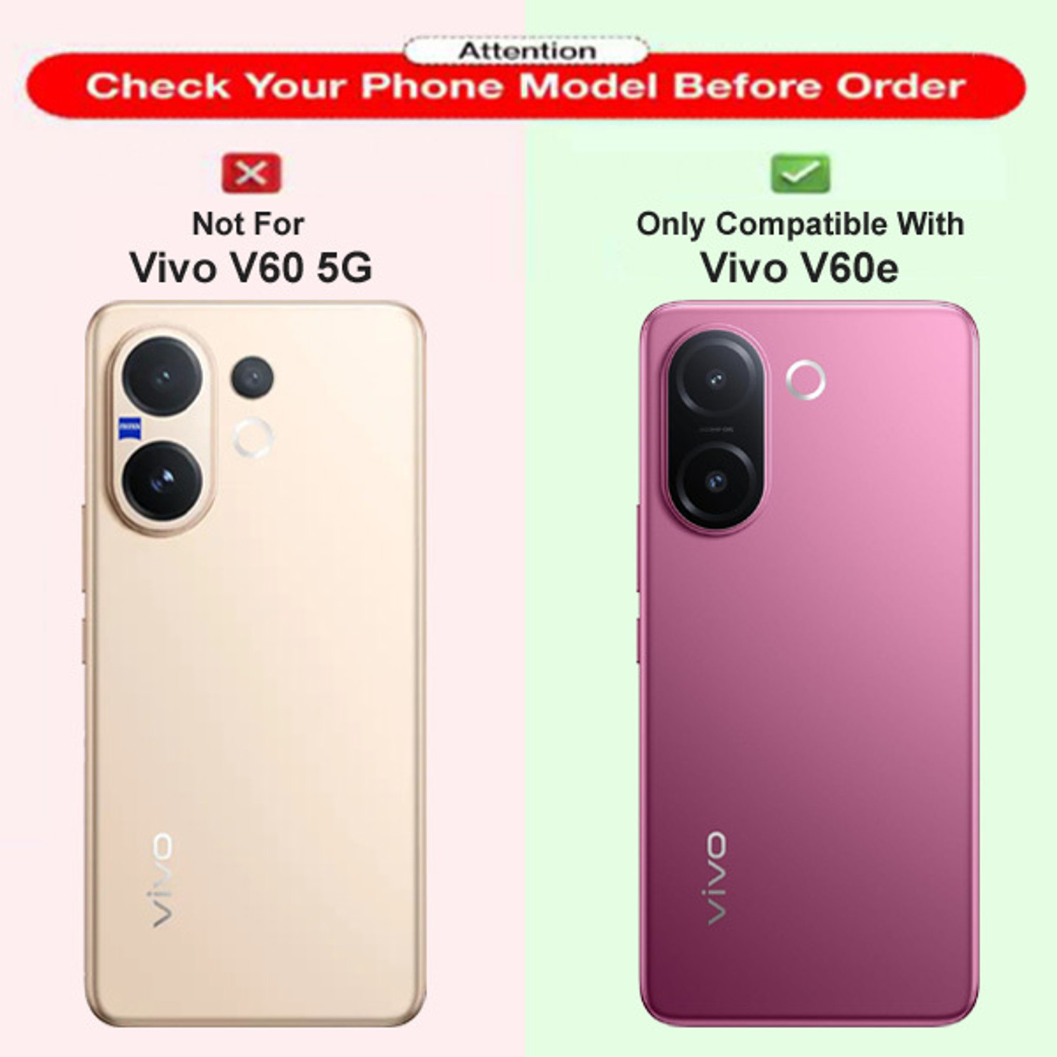 Image of Wristlet Flip Cover for Vivo V60e