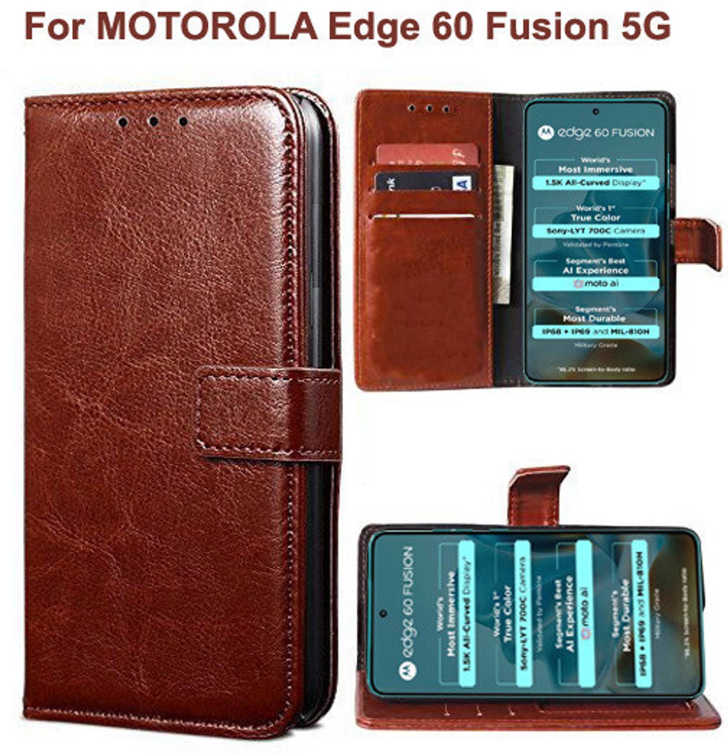 Carnage Flip Cover for MOTOROLA Edge 60 Fusion 5G