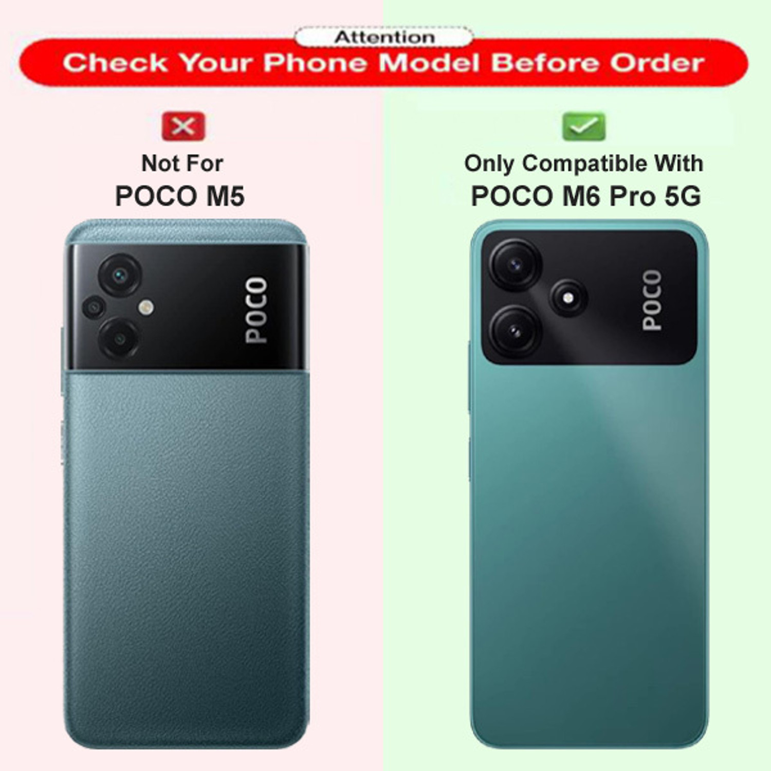 Image of Flocculent Flip Cover for POCO M6 Pro 5G