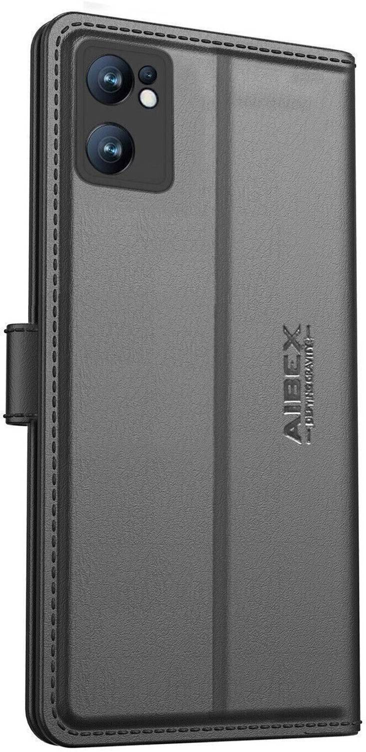 Per Oppo Reno 7 4G Custodia,Sottile Pelle Portafoglio Libro Flip Stand Telefono