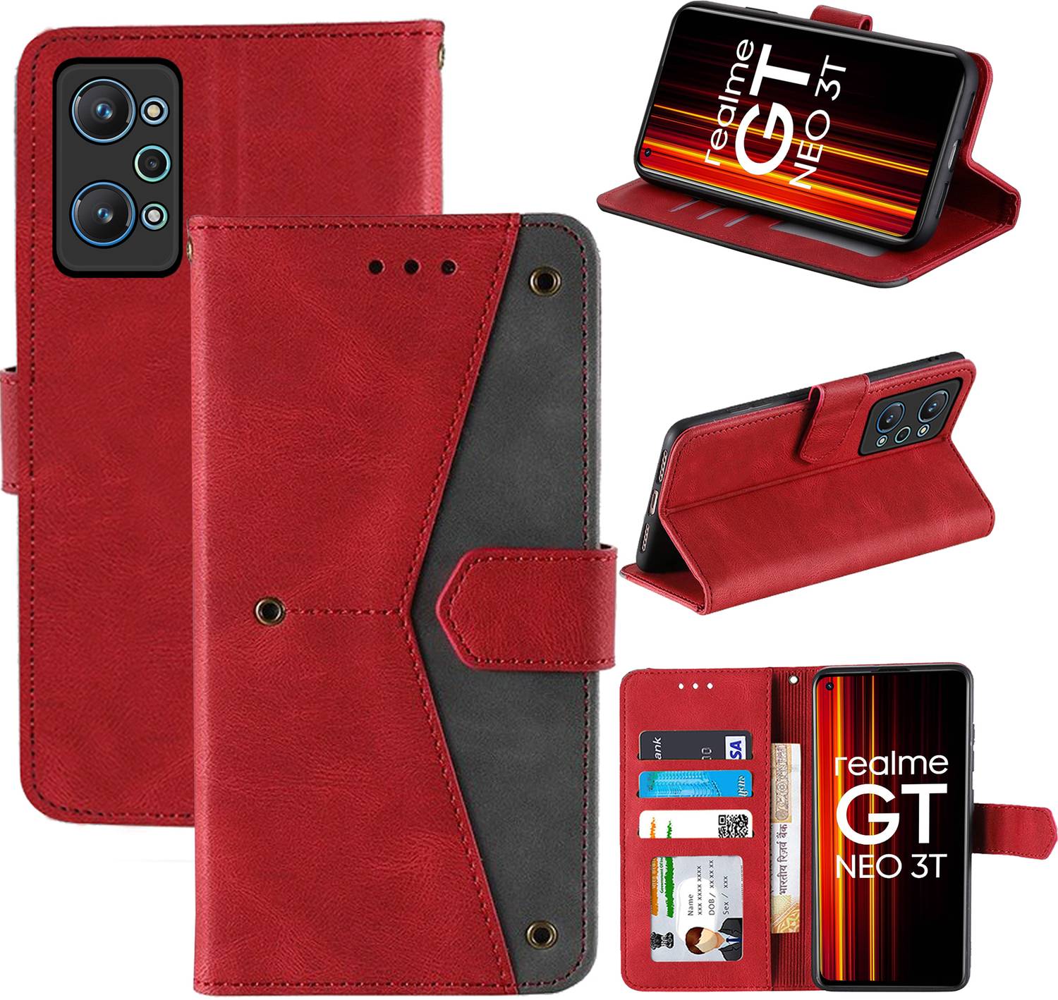 Autofocus Flip Cover for Realme GT Neo 3T