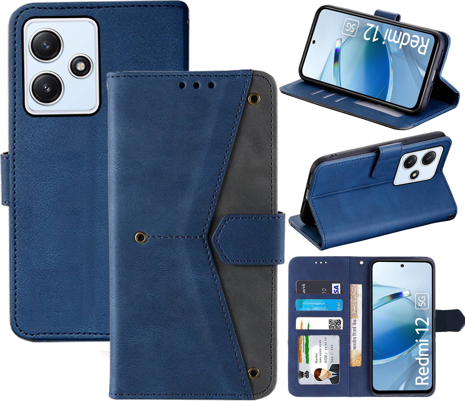 Autofocus Flip Cover for Redmi 12 5G