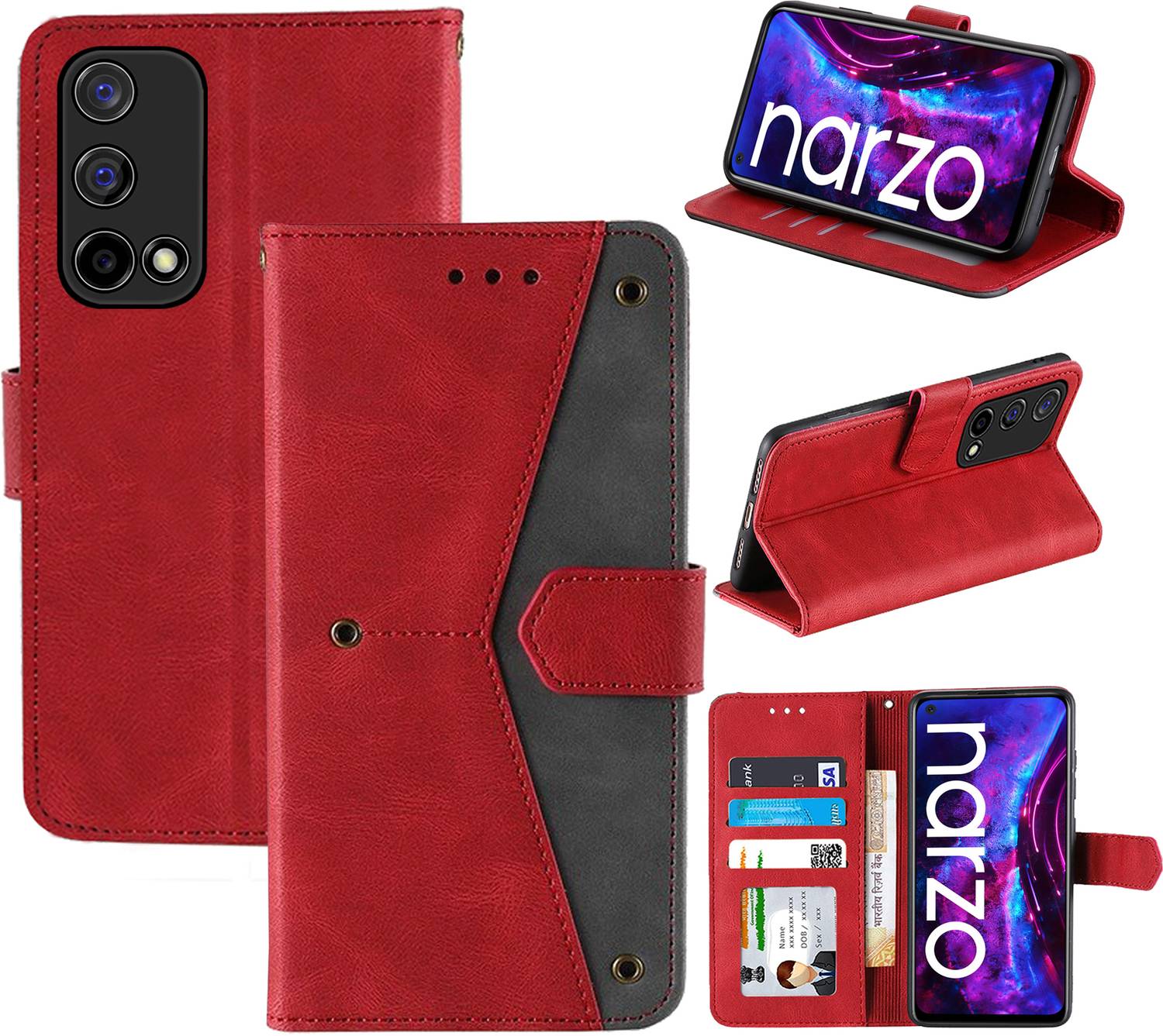 Autofocus Flip Cover for Realme Narzo 30 Pro 5G