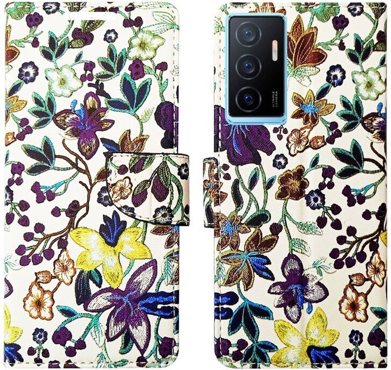 AD Enterprises Flip Cover for Vivo Y75 4G