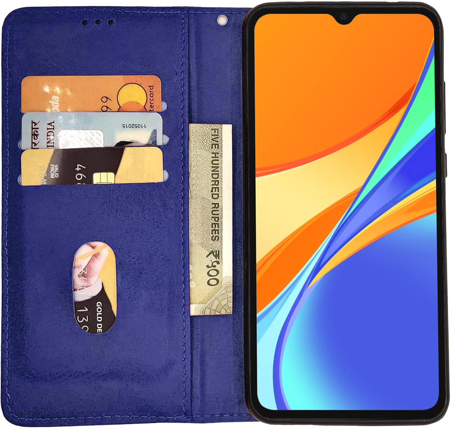 Image of Pikkme Flip Cover for Redmi 10A, Redmi 9, Redmi 9c, Redmi 9 Active, Poco C31