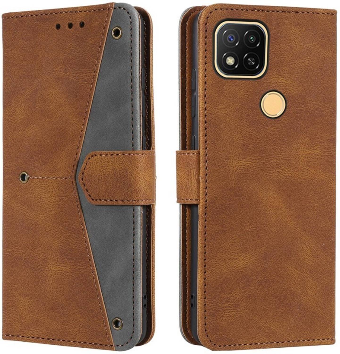 Aarov Flip Cover for Redmi 9, Redmi 9C, M2006C3MII, Mi Redmi 9 Activ, Redmi 9 Sport, Poco C31