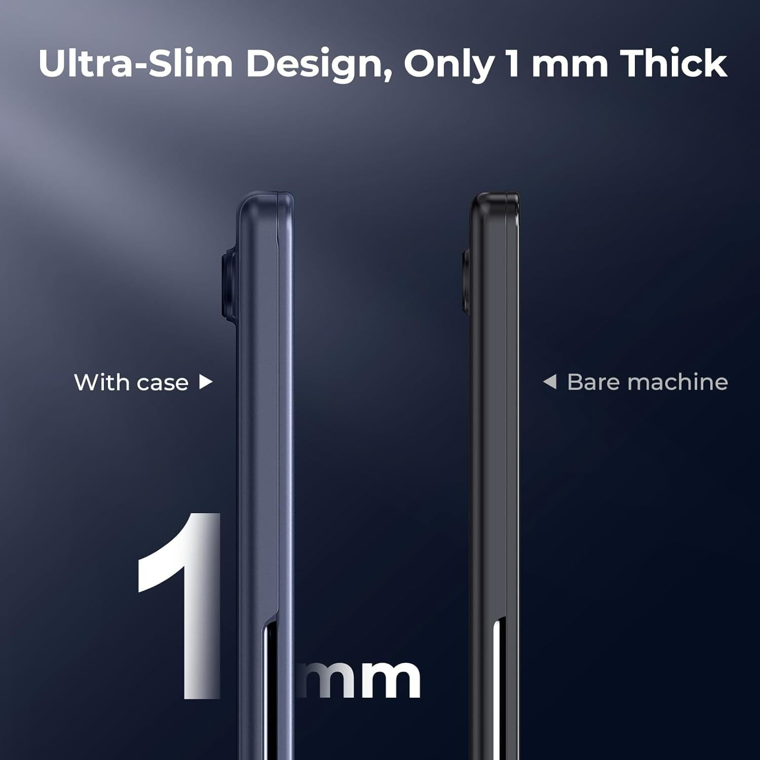 Image of Saco Front & Back Case for MacBook Pro 14 inch M5 M4 M3 M2 M1 A3434 A3112 A3185 A3401 A2918 A2992 A2779 A2442-Midnight