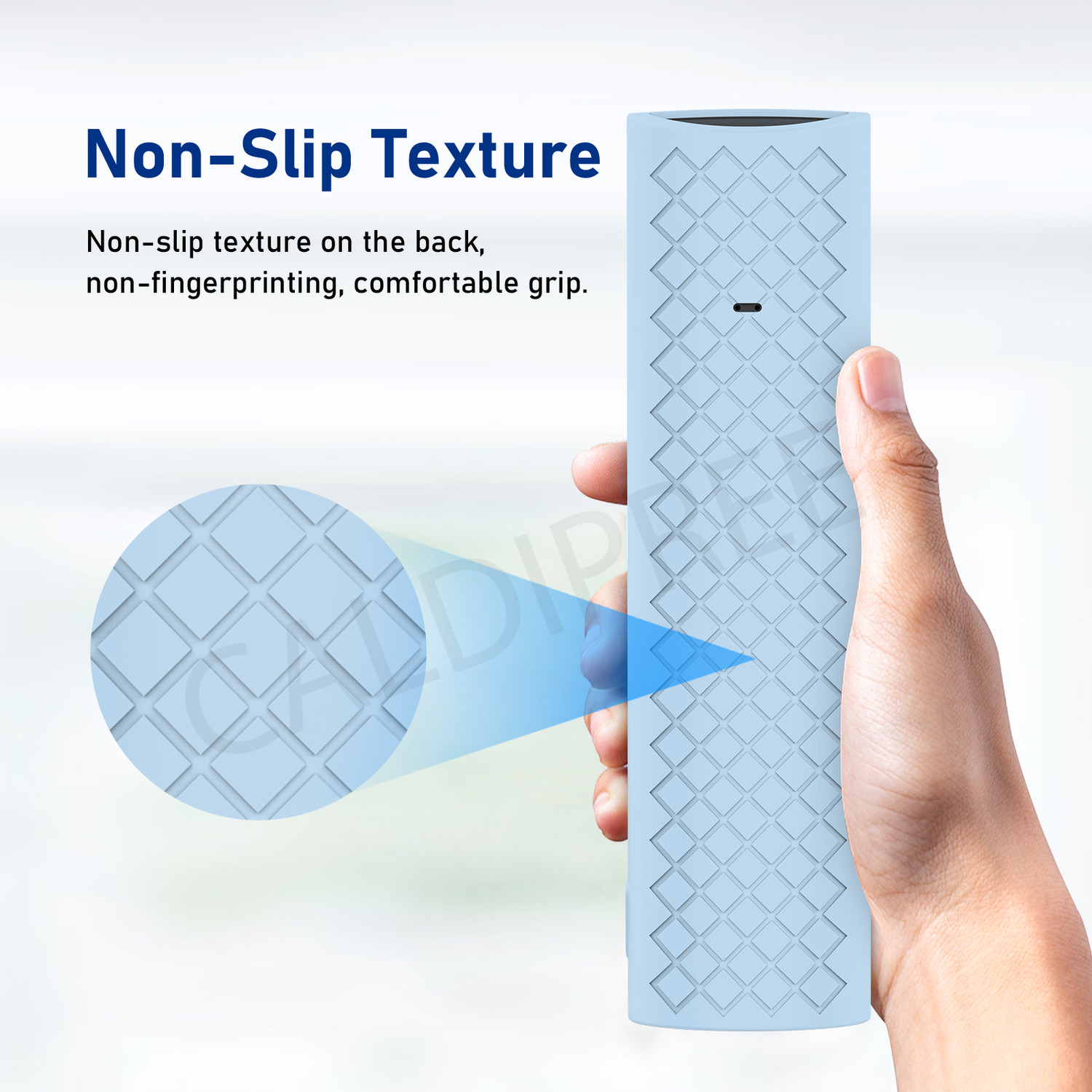 Image of CALDIPREE Front & Back Case for Hisense Smart TV Remote VU GloLED Series Tv Remote Cover