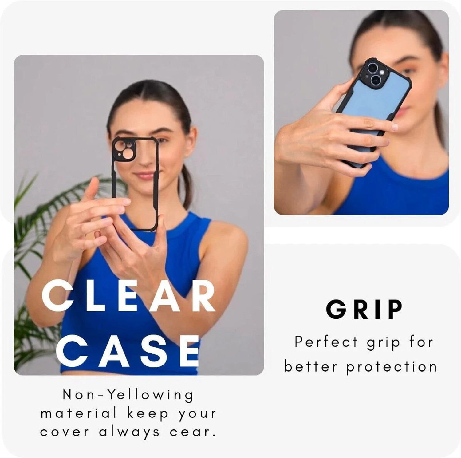 Image of Mezokart.com Front & Back Case for REDMI 12 5G, POCO M6 Pro 5G