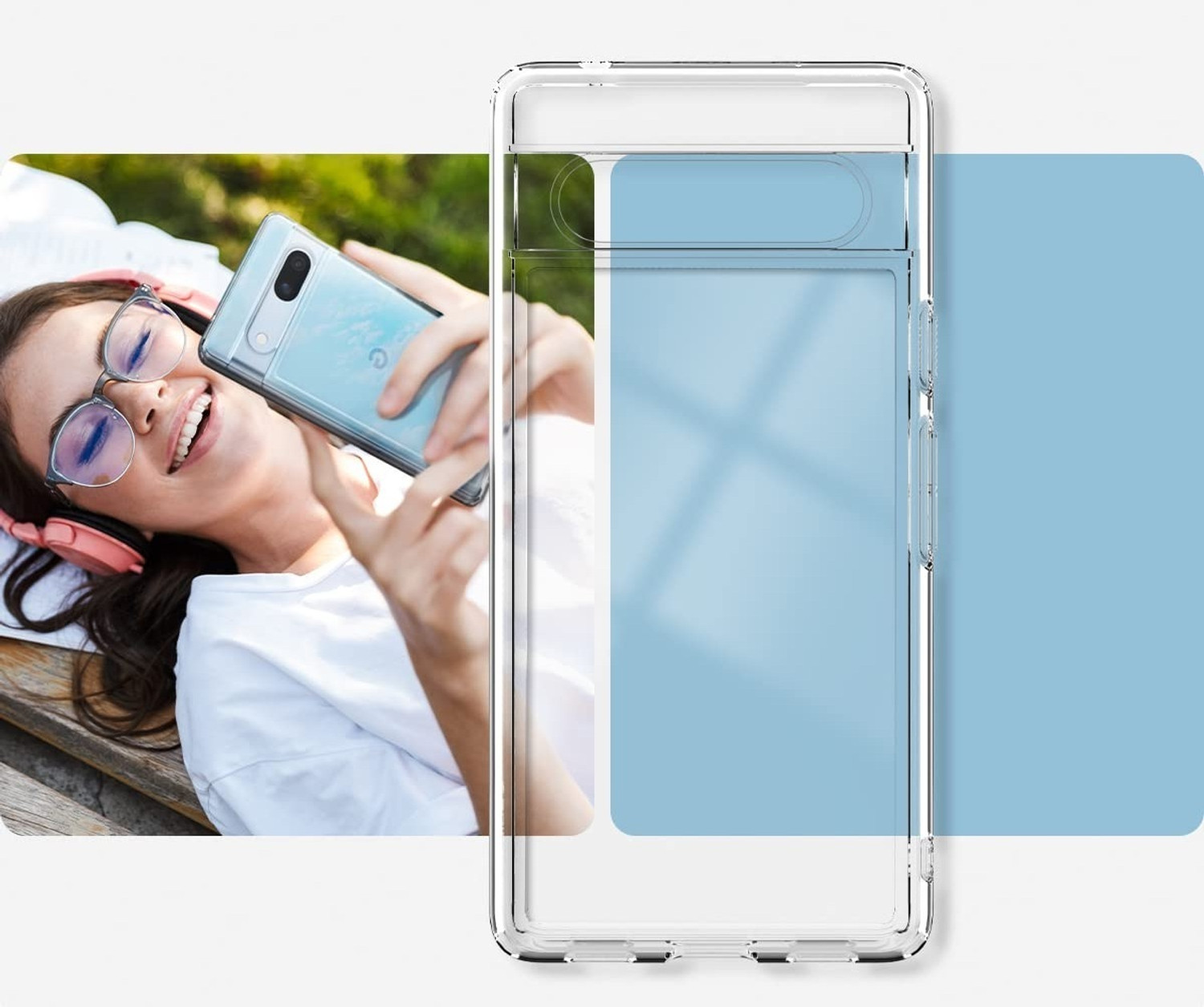 Image of Phone Care Front & Back Case for Google Pixel 6a